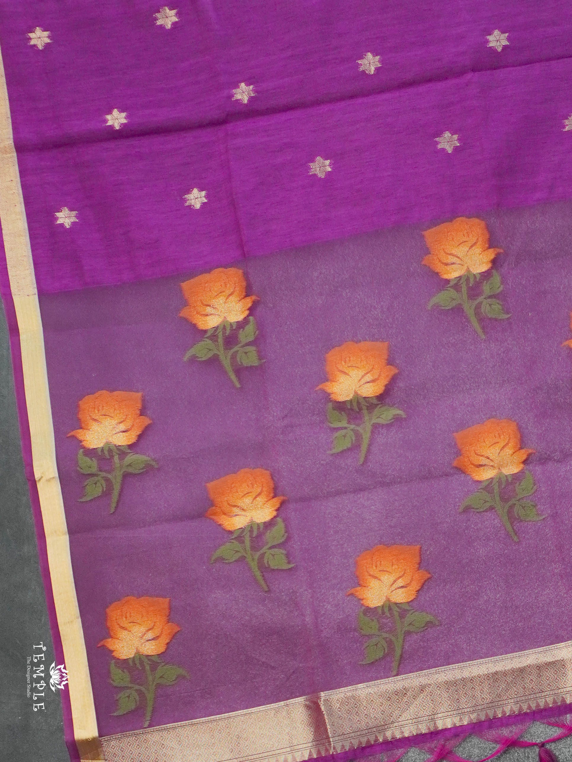 Linen Silk Saree | TTDS2803