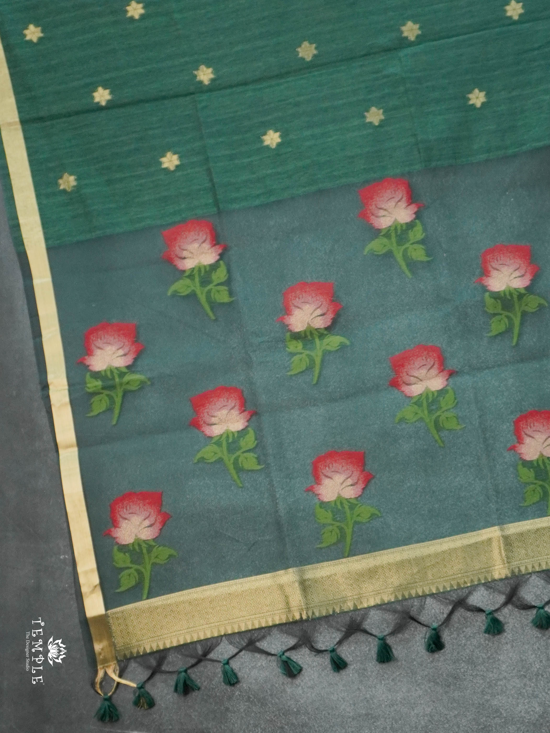 Linen Silk Saree | TTDS2803