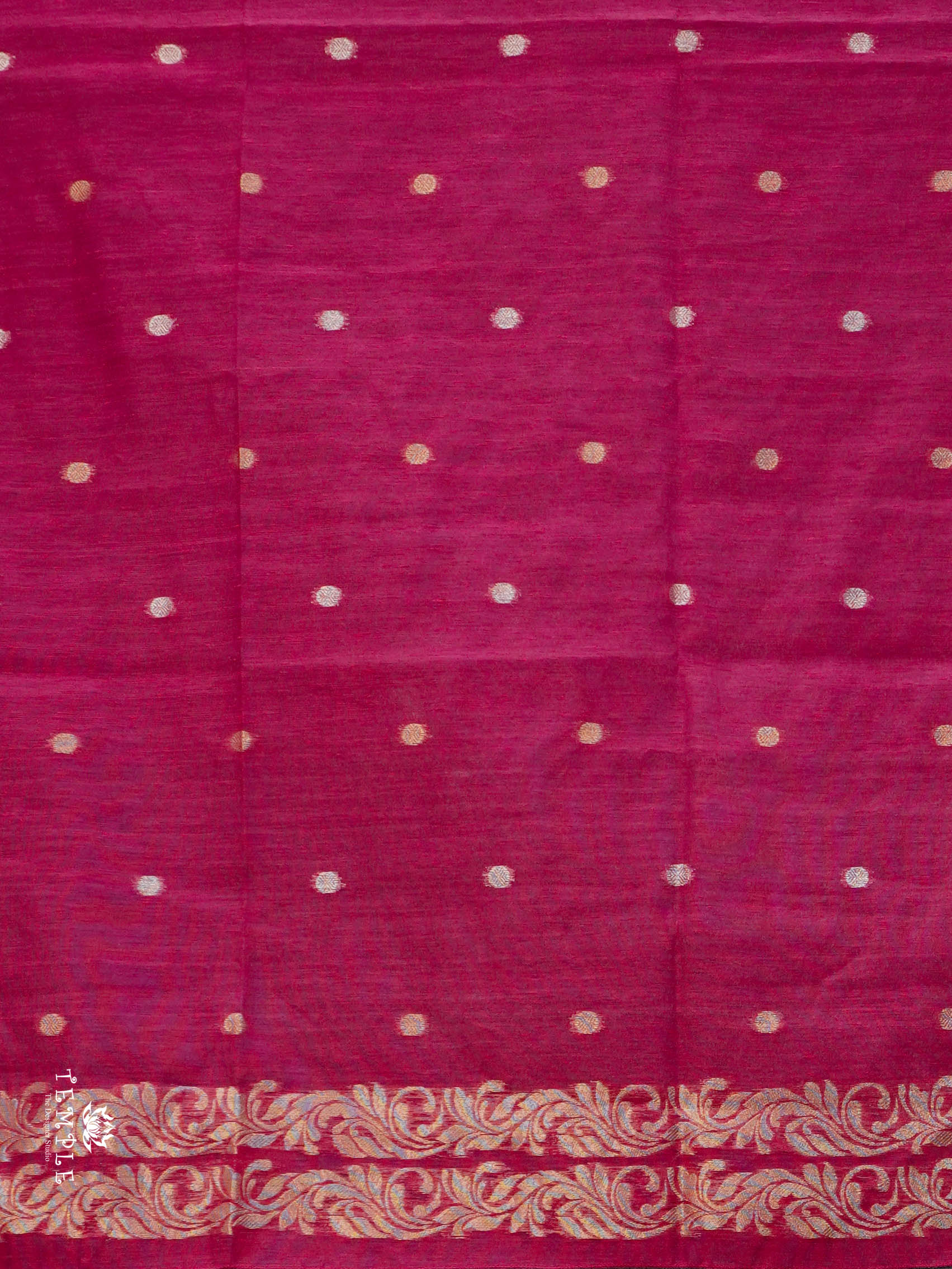 Linen Silk Saree | TTDS2823