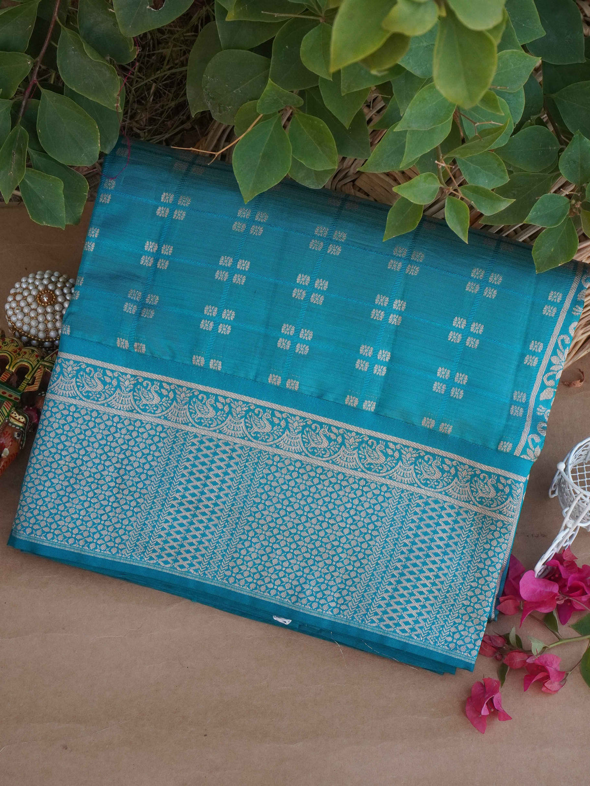Semi Tussar Silk Saree | TTDS3235