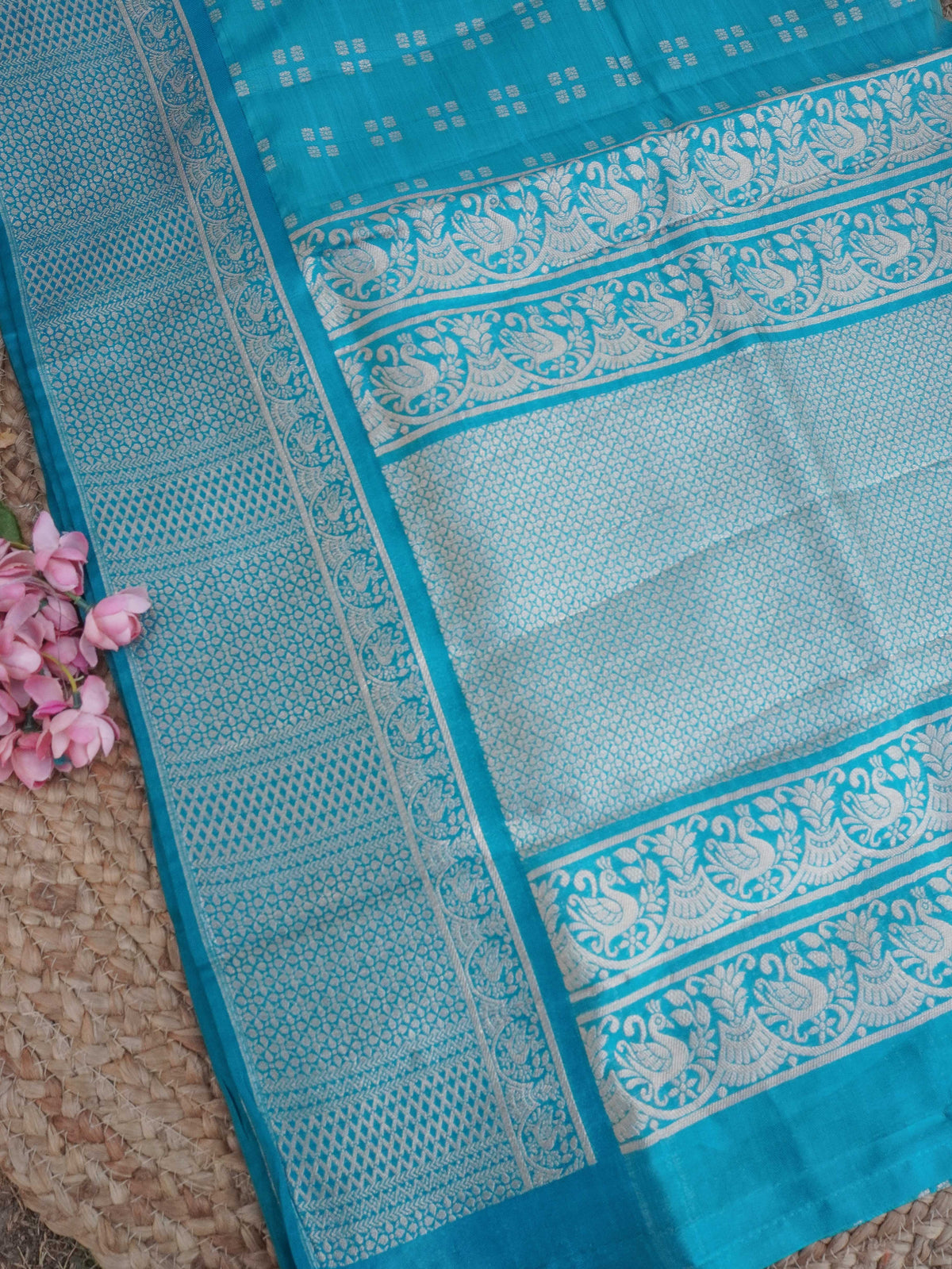 Semi Tussar Silk Saree | TTDS3235