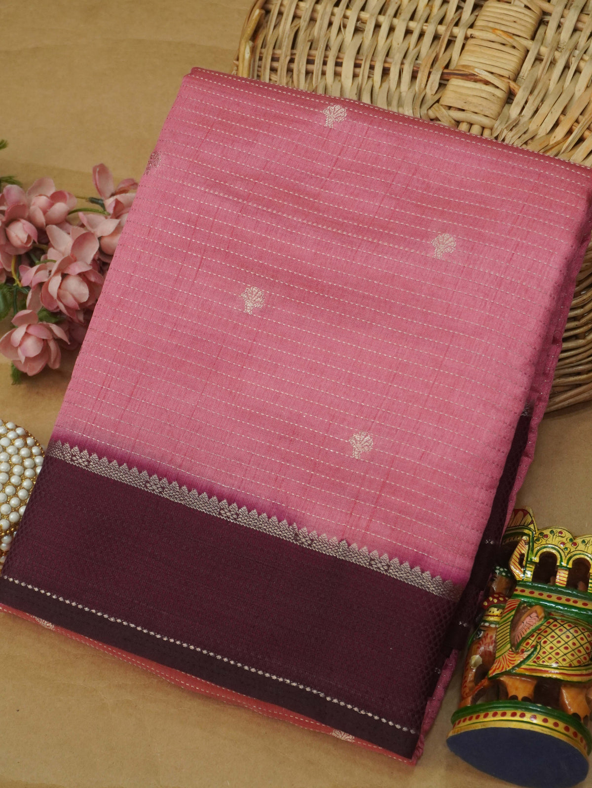 Tussar Silk Saree | TTDS3666