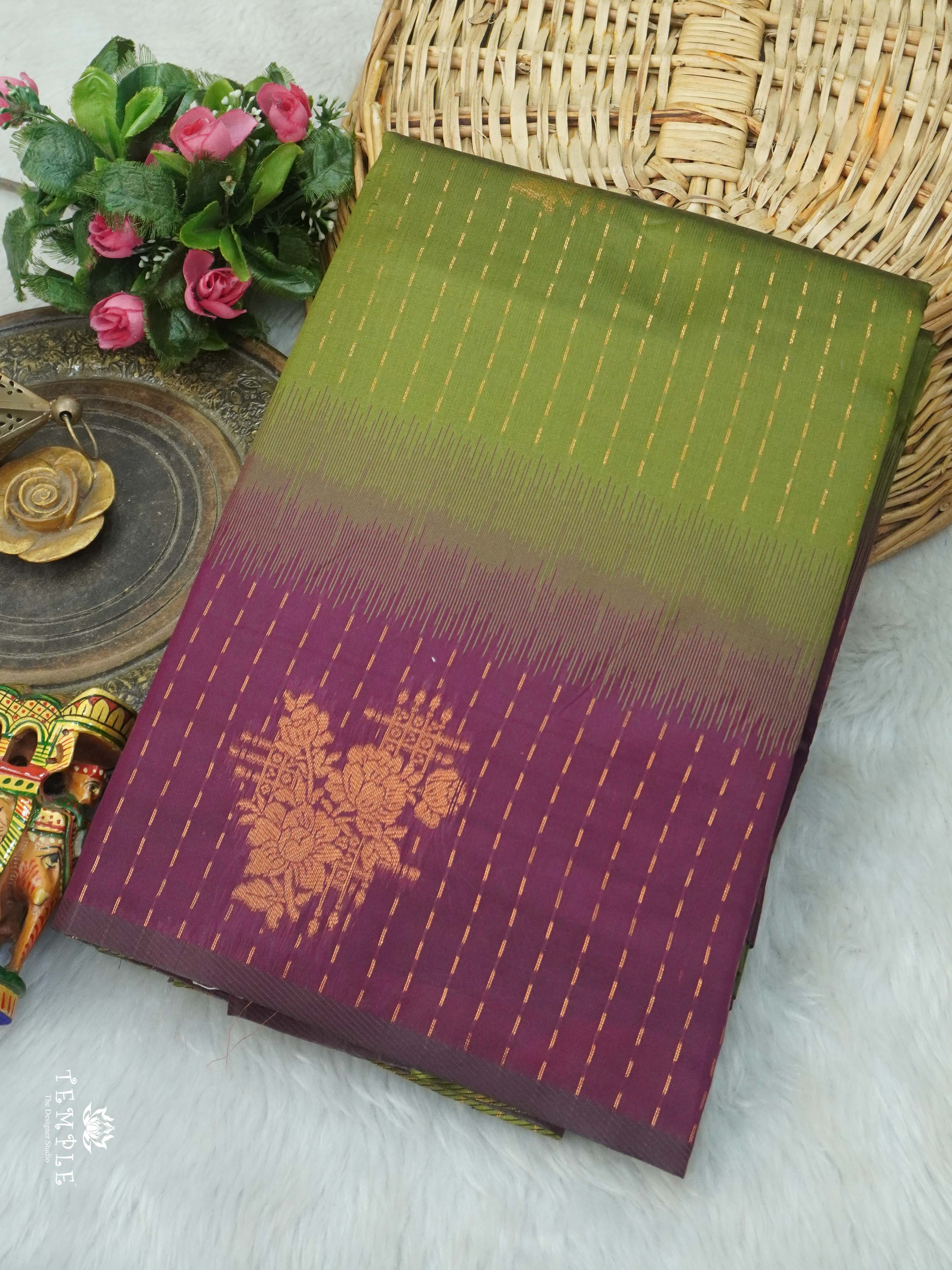Semi Kanchi Silk Saree | TTDS2719