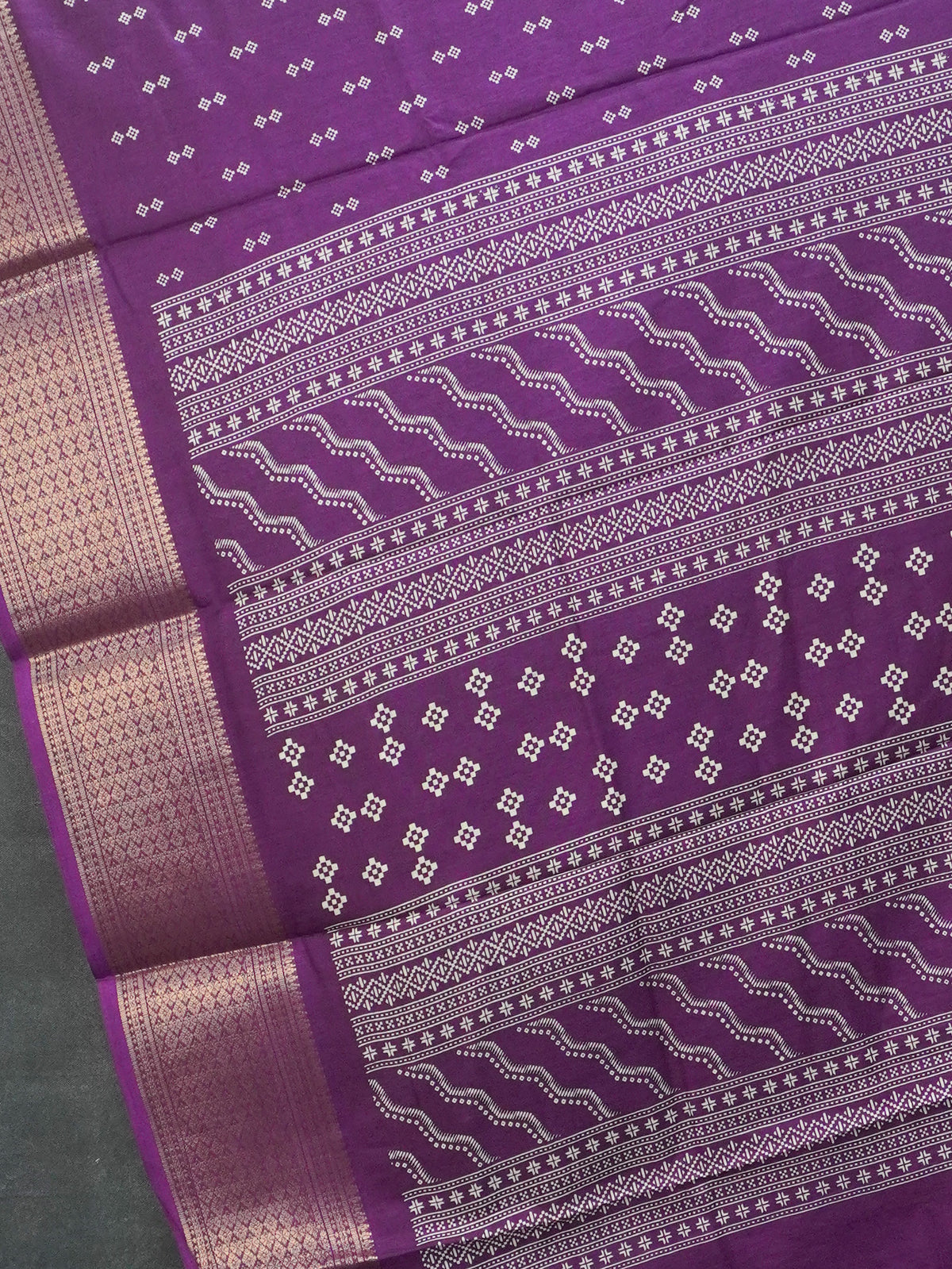Printed Dola Saree | TTDS3667