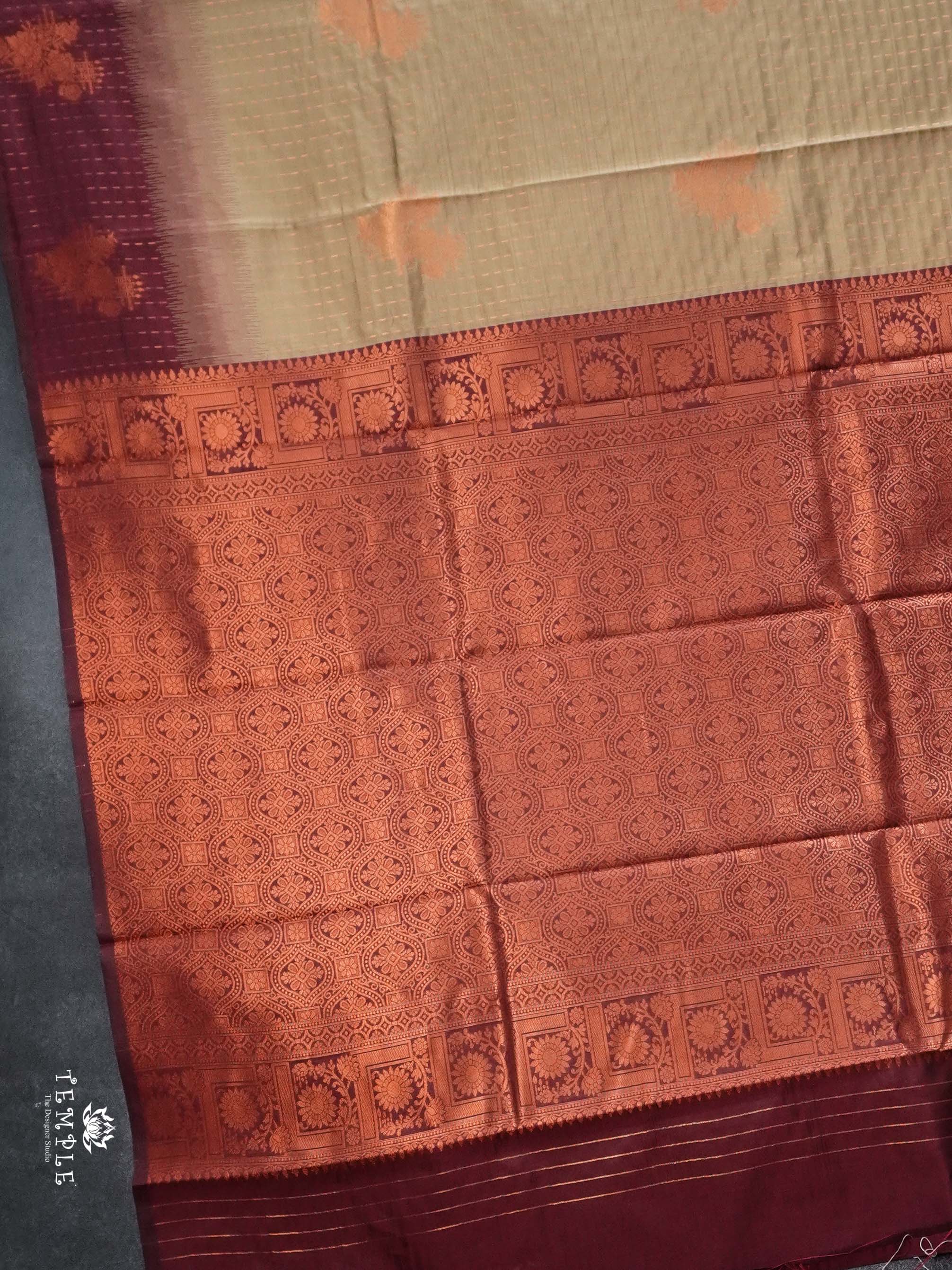 Semi Kanchi Silk Saree | TTDS2719