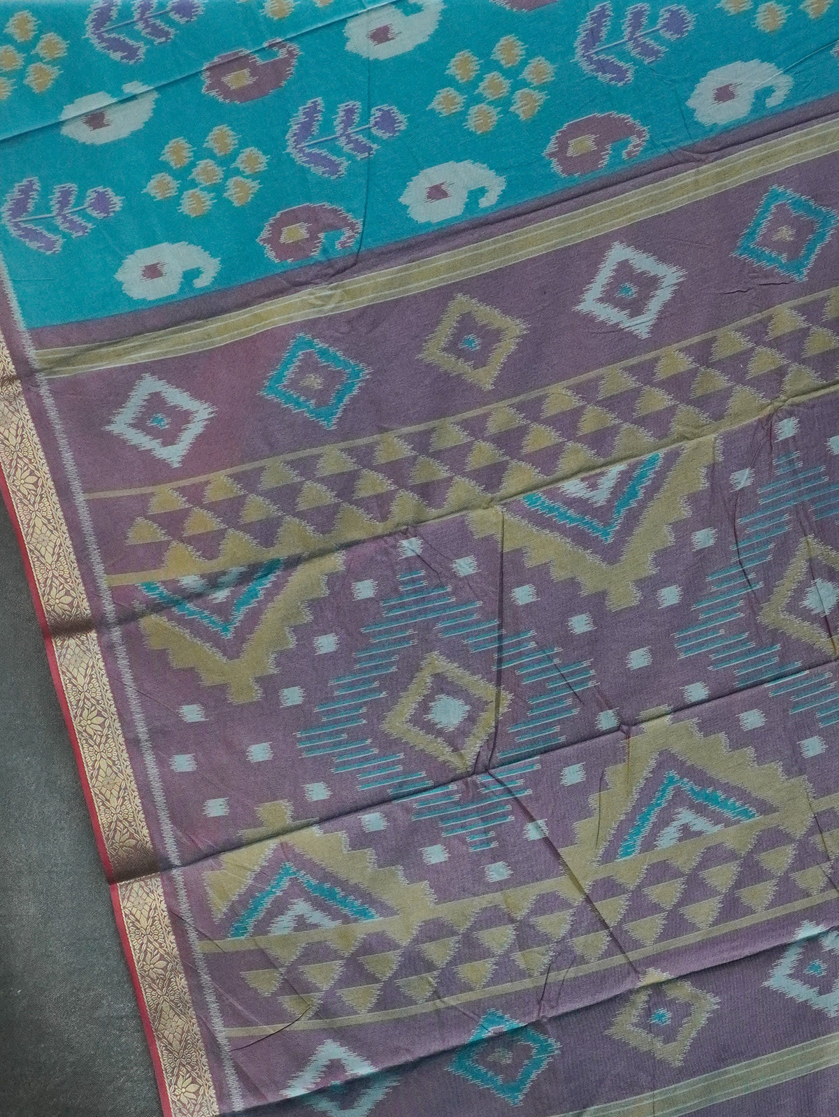 Semi Kanchi Silk Saree | TTDS3655