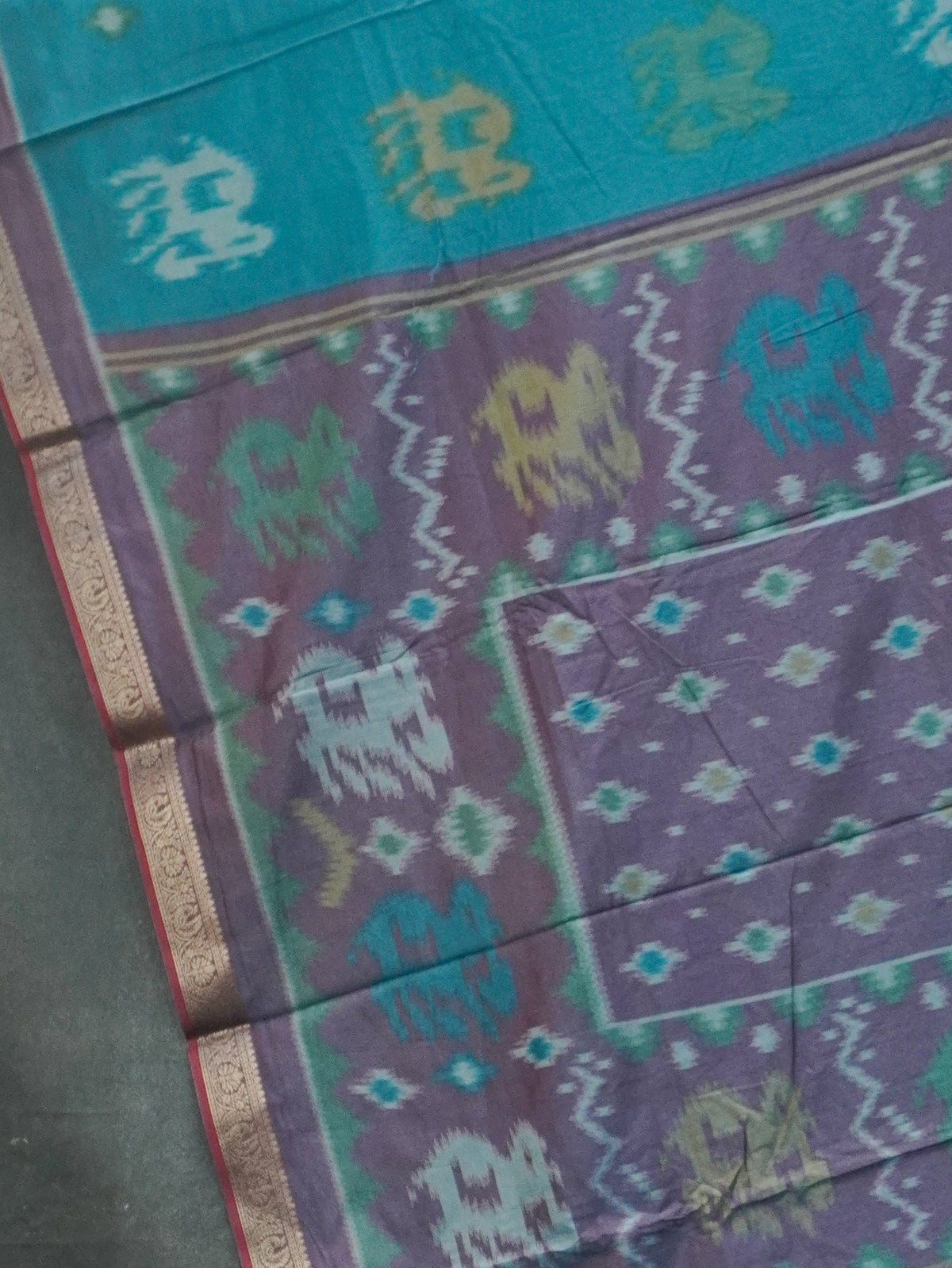 Semi Kanchi Silk Saree | TTDS3659