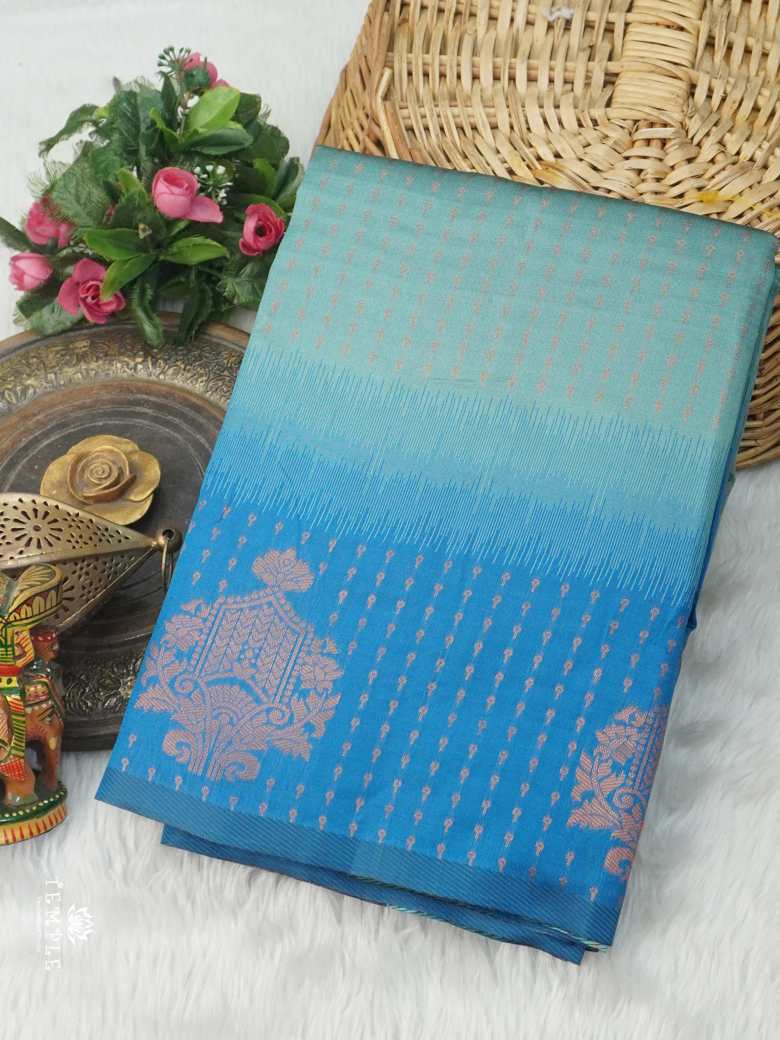 Semi Kanchi Silk Saree | TTDS2731