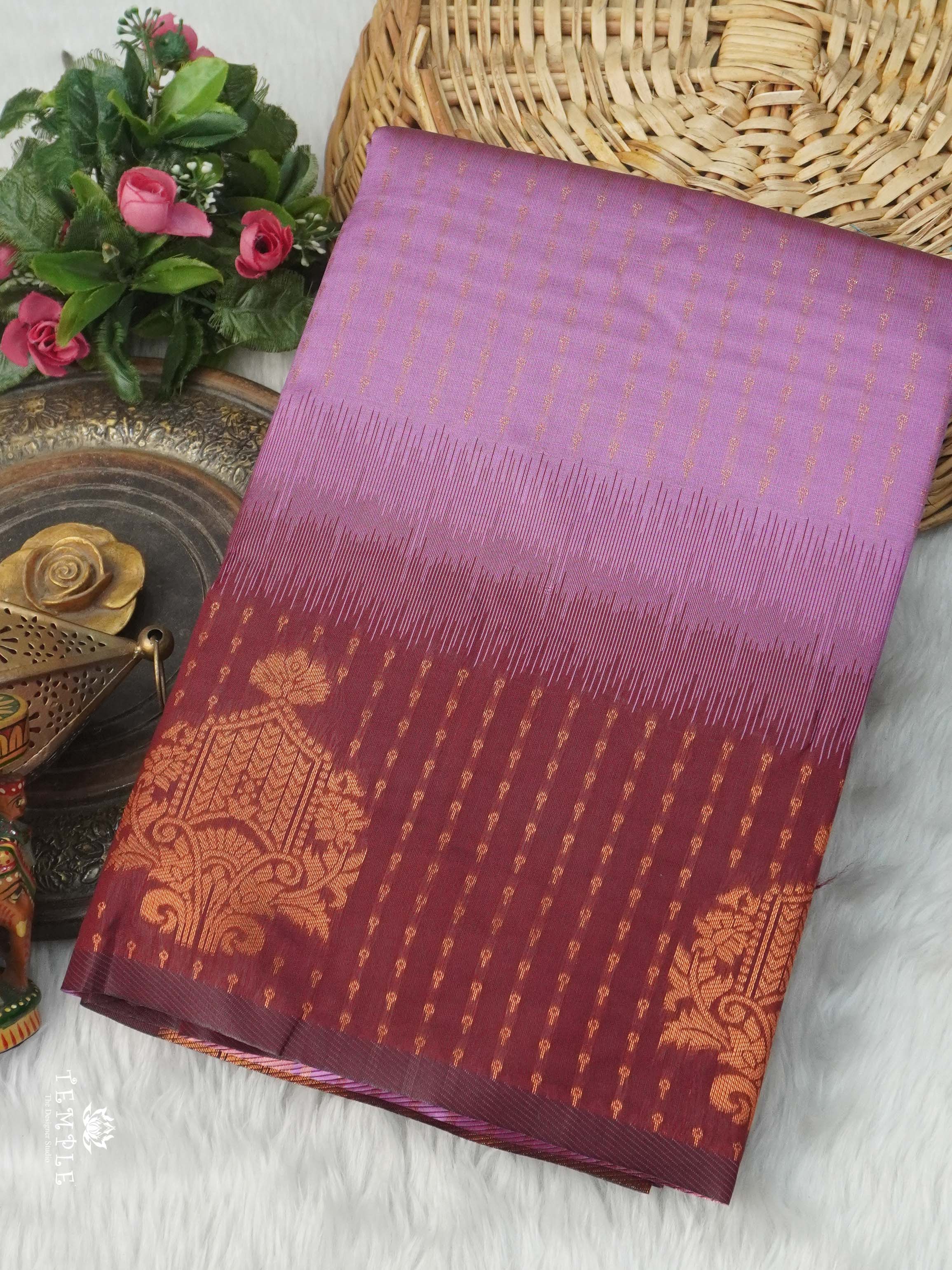 Semi Kanchi Silk Saree | TTDS2731