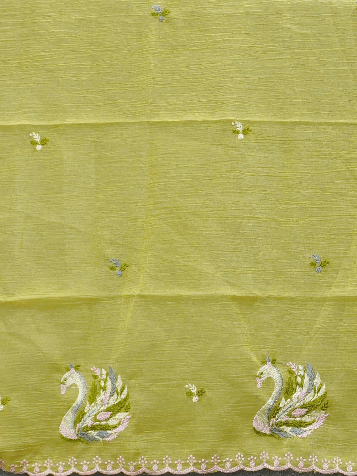 Crush Organza Saree | TTDS3660