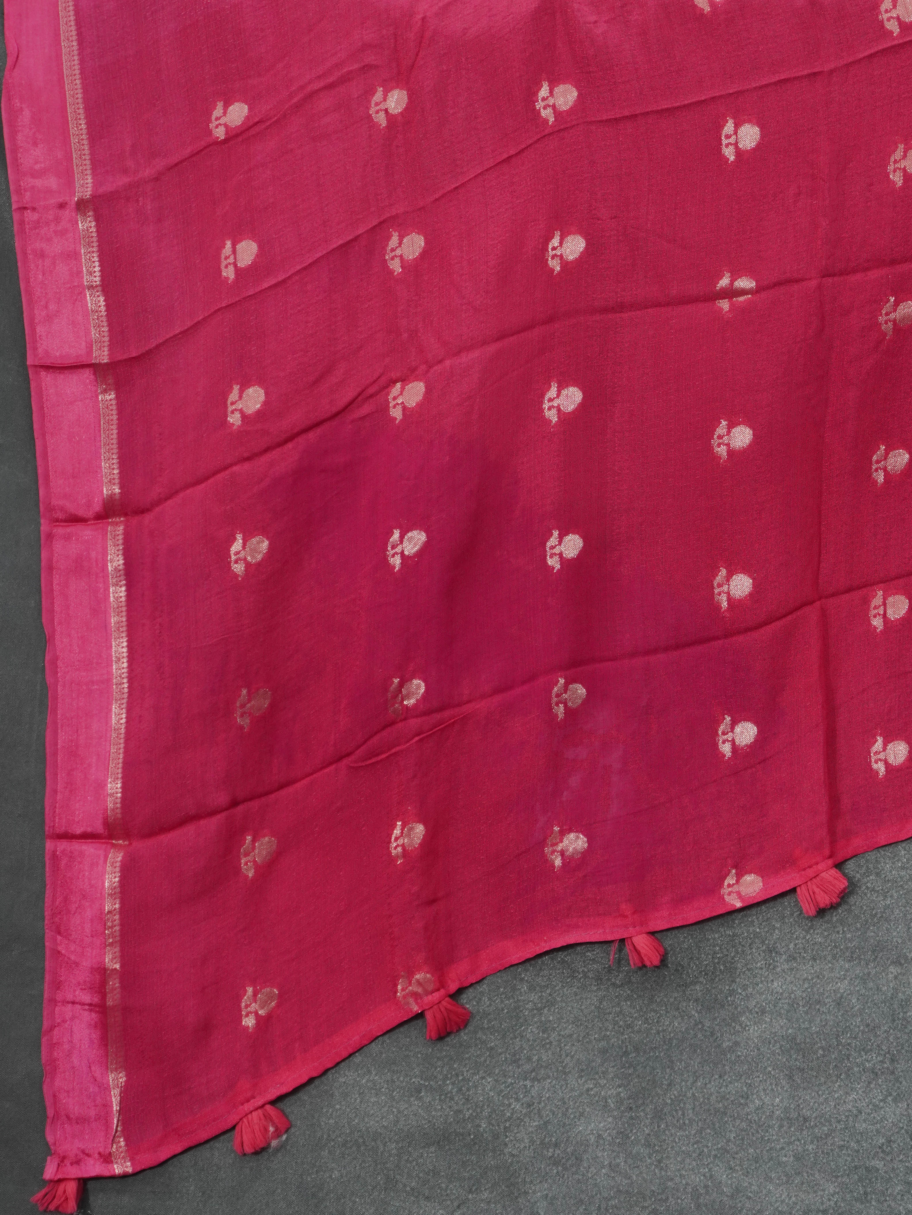 Linen Viscose Saree | TTDS2225