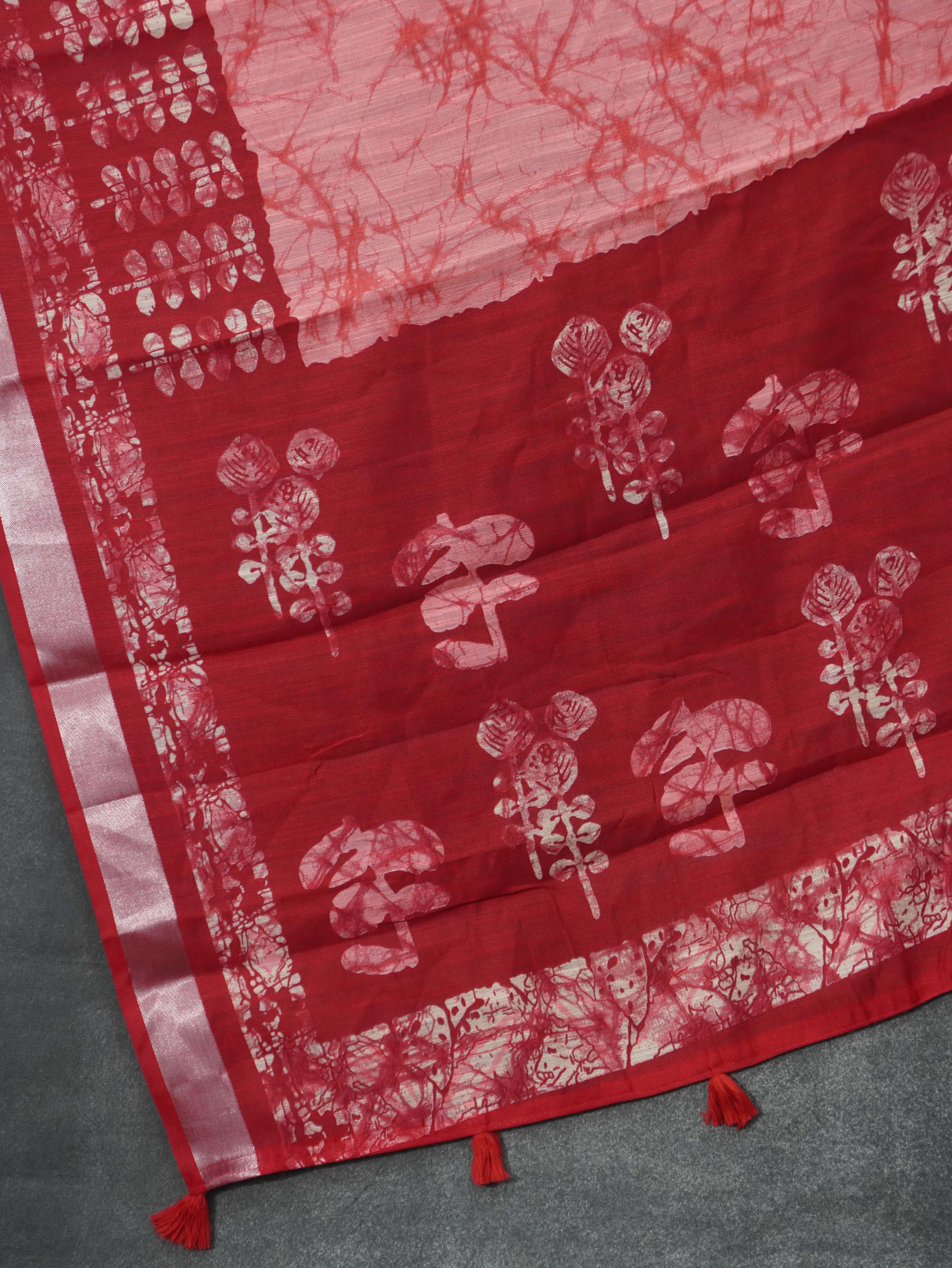Chanderi Cotton Saree | TTDS3222
