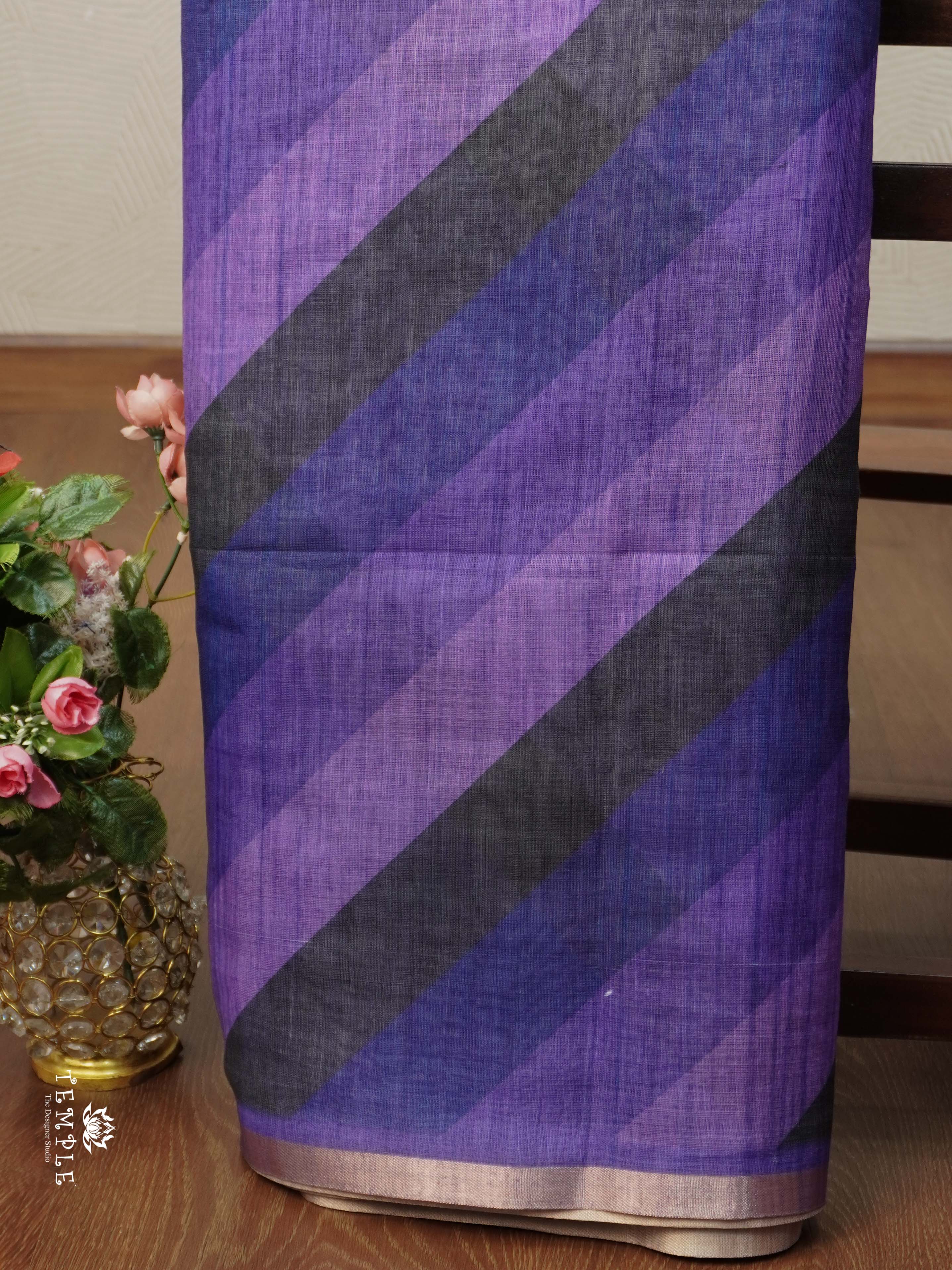 Geometrical Pattern Fancy Saree | TTDS2327