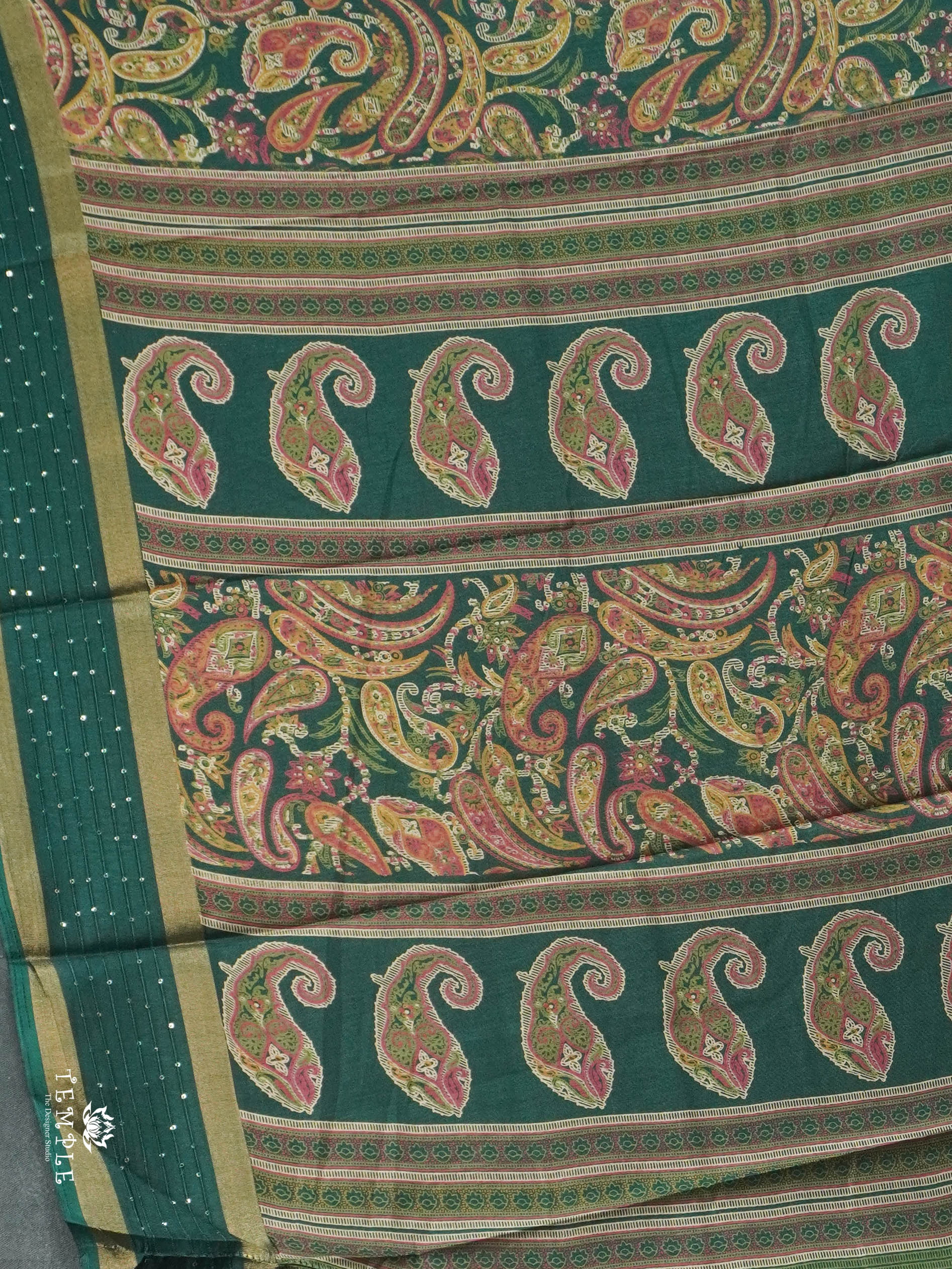 Dola Silk Saree With Sequins Border | TTDS2844