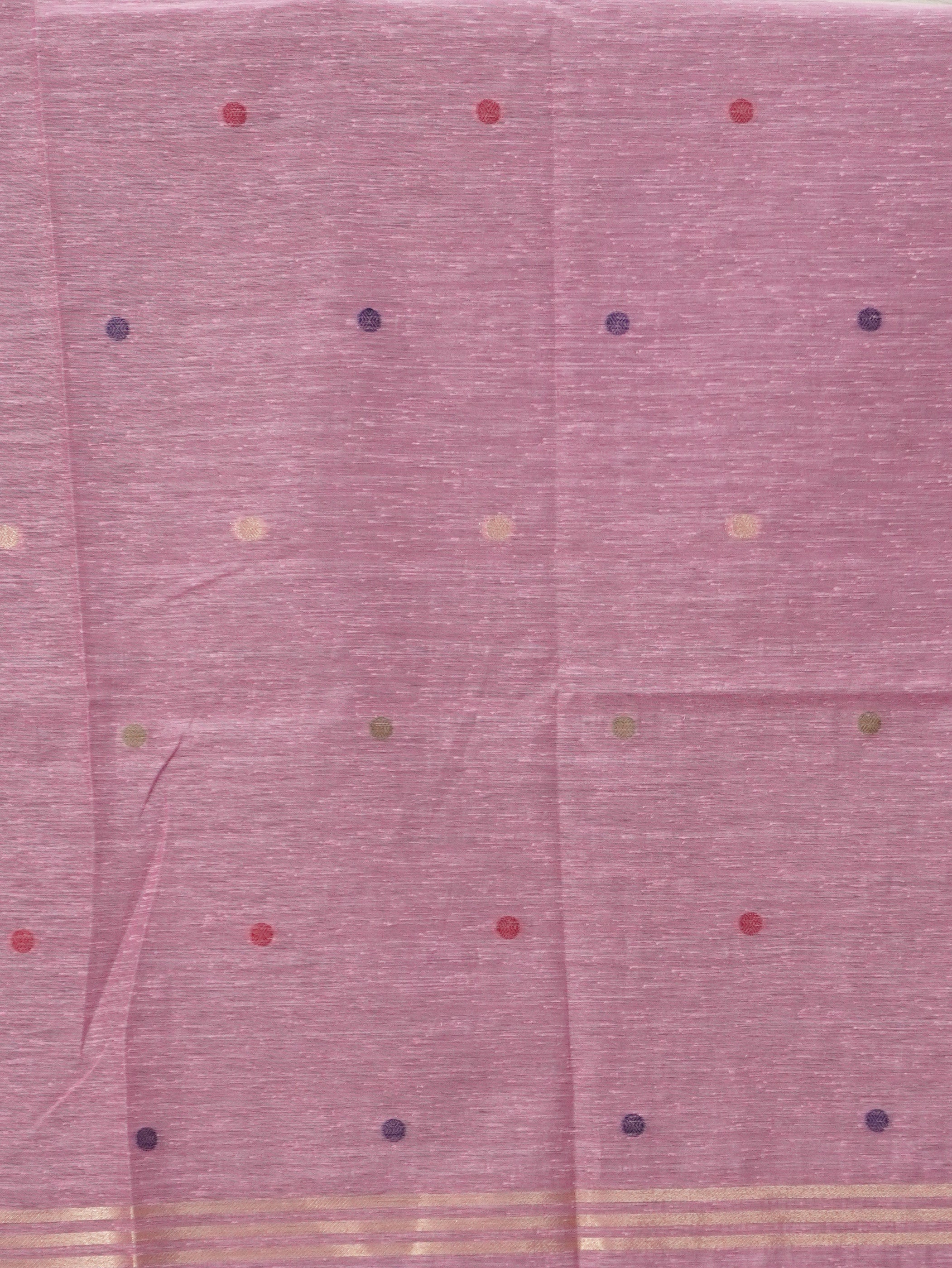 Linen Cotton Saree | TTDS3280