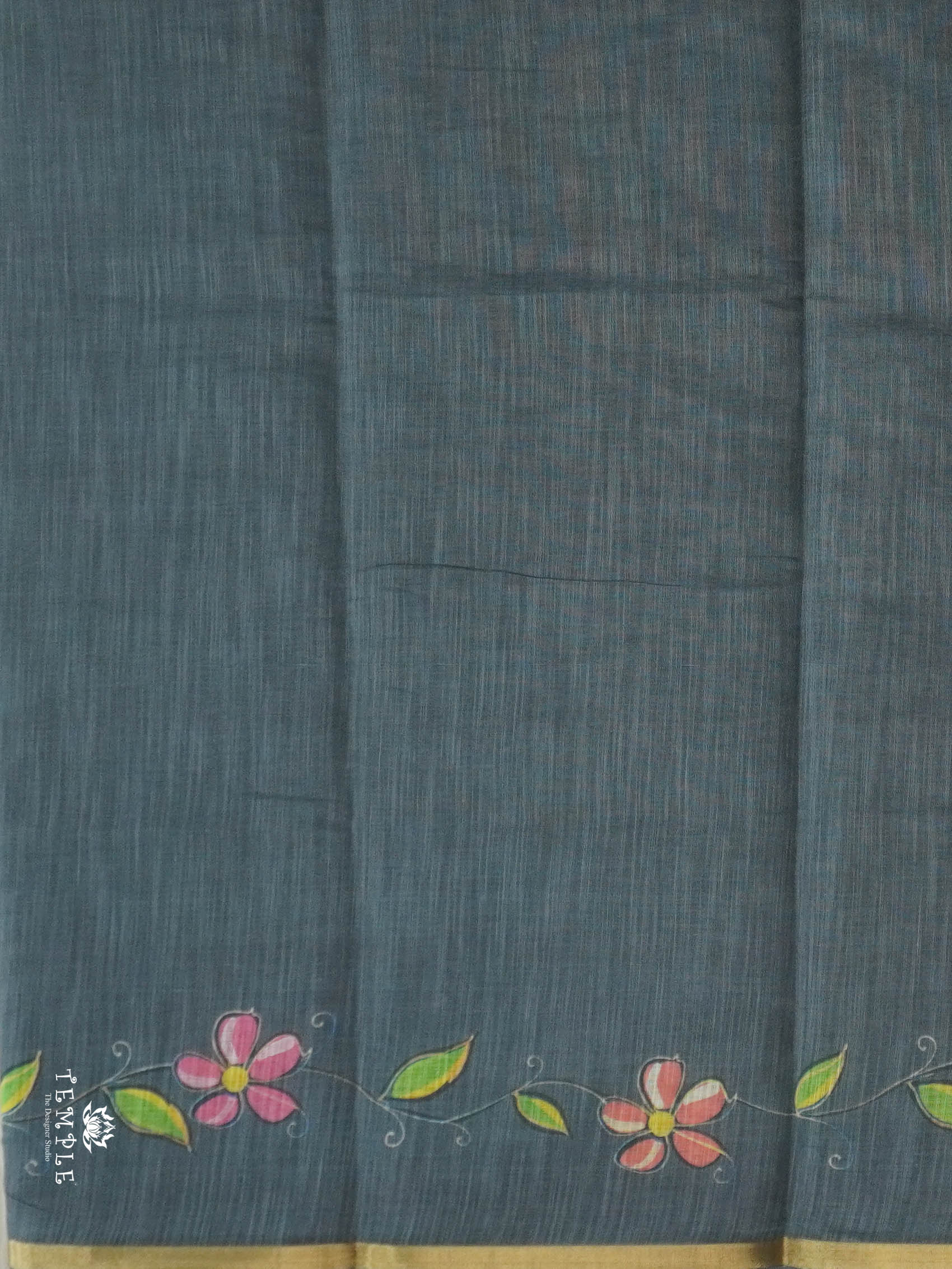 Linen cotton saree | TTDS2814