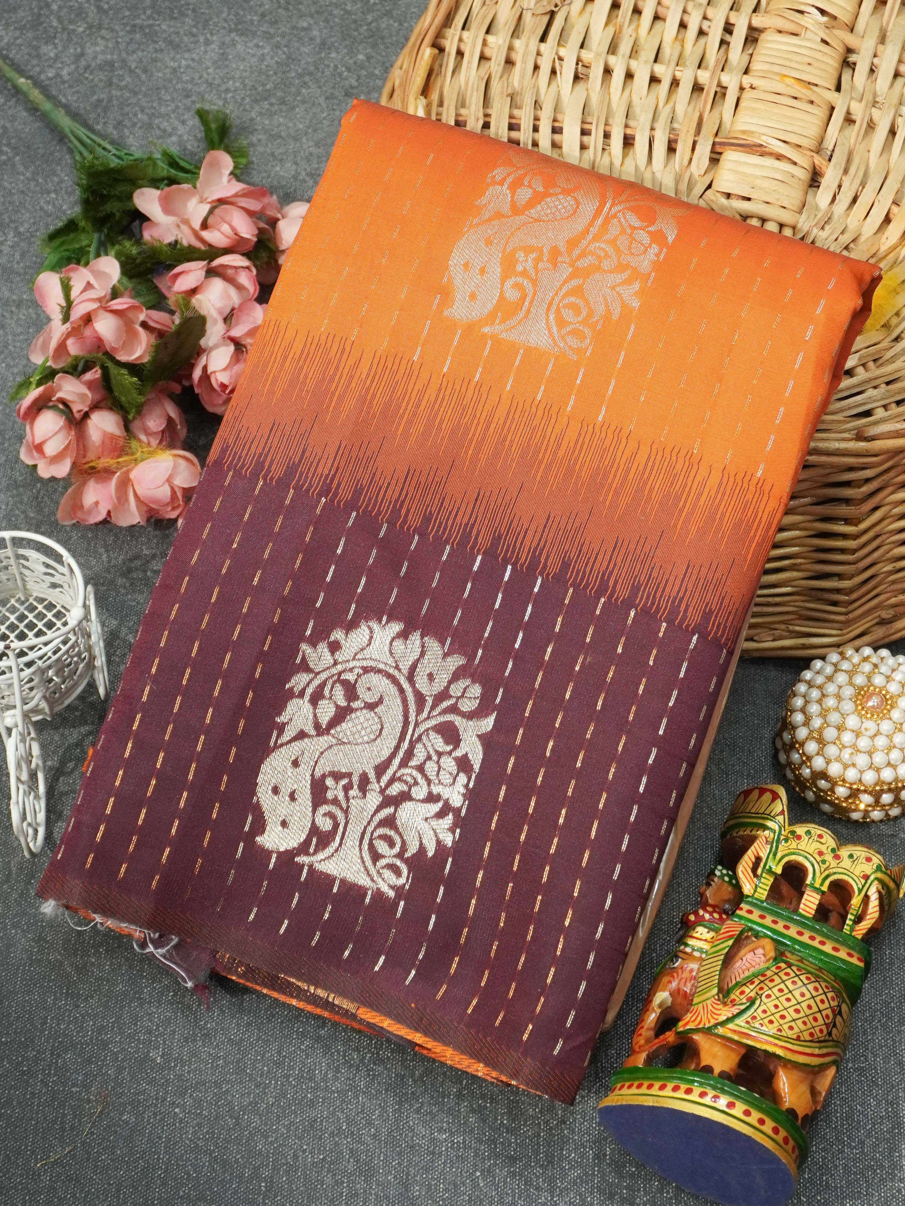 Semi Kanchi Saree | TTDS2661