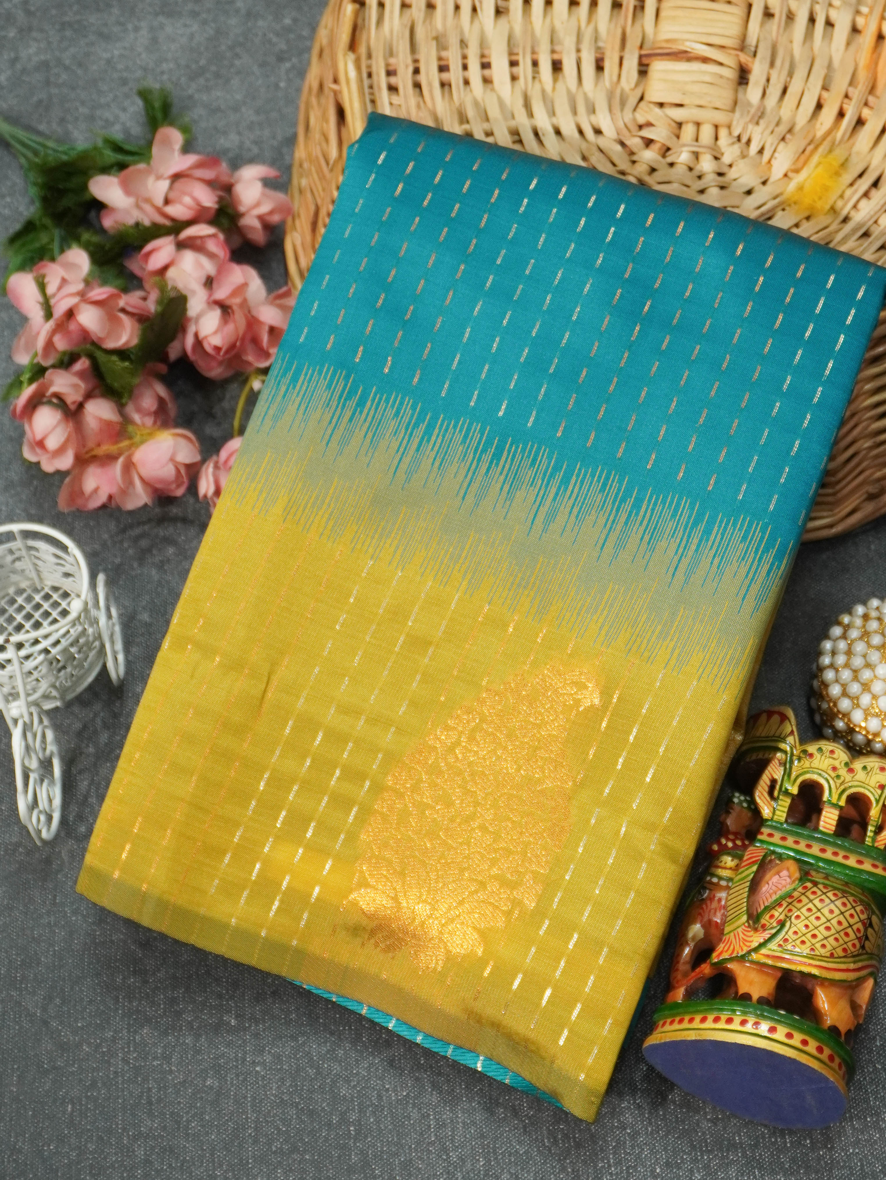 Semi Kanchi Saree | TTDS3242