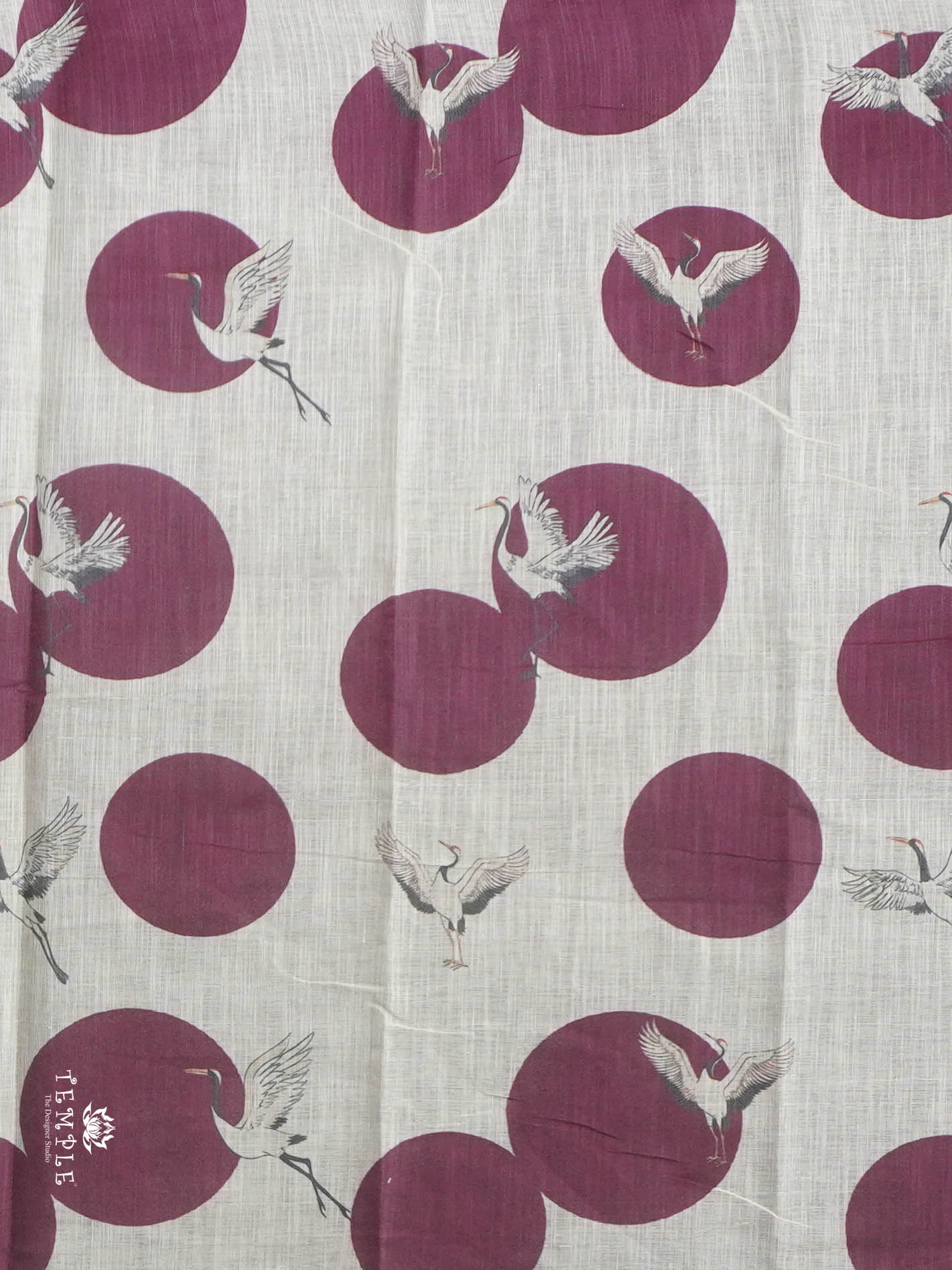 Linen Cotton Saree | TTDS2834