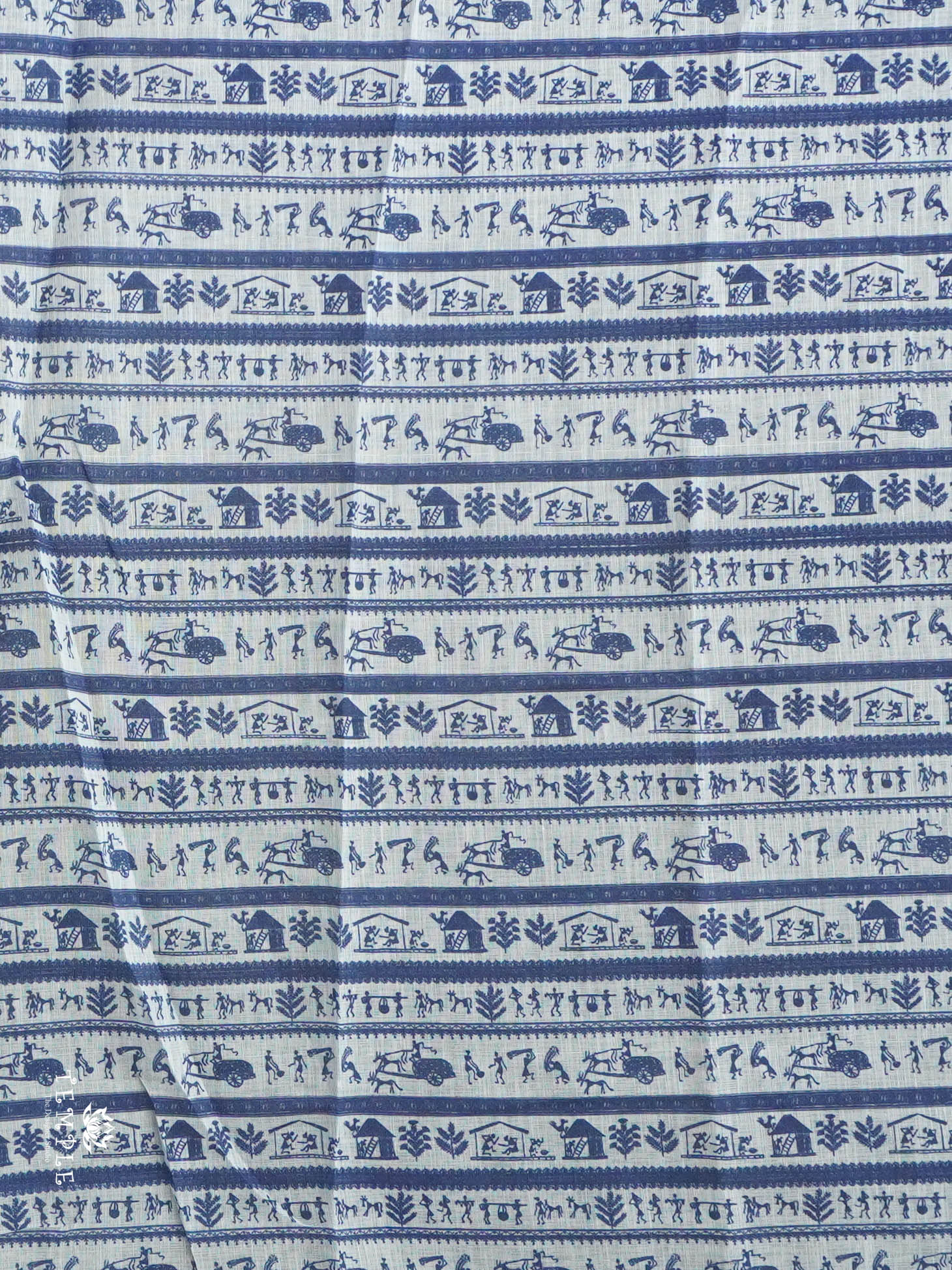 Warli Tribal Print Saree | TTDS2852