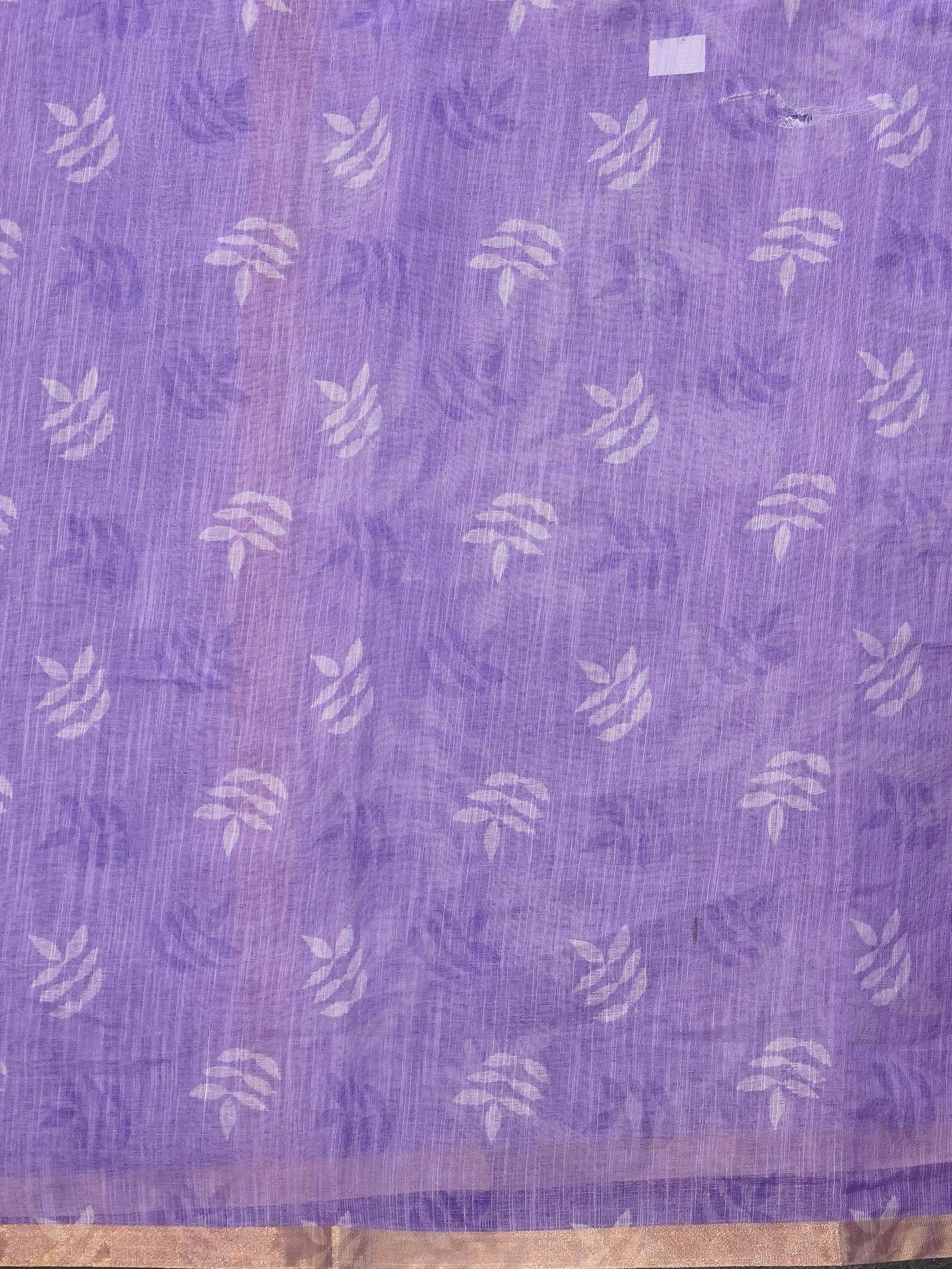 Linen Cotton Saree | TTDS3275