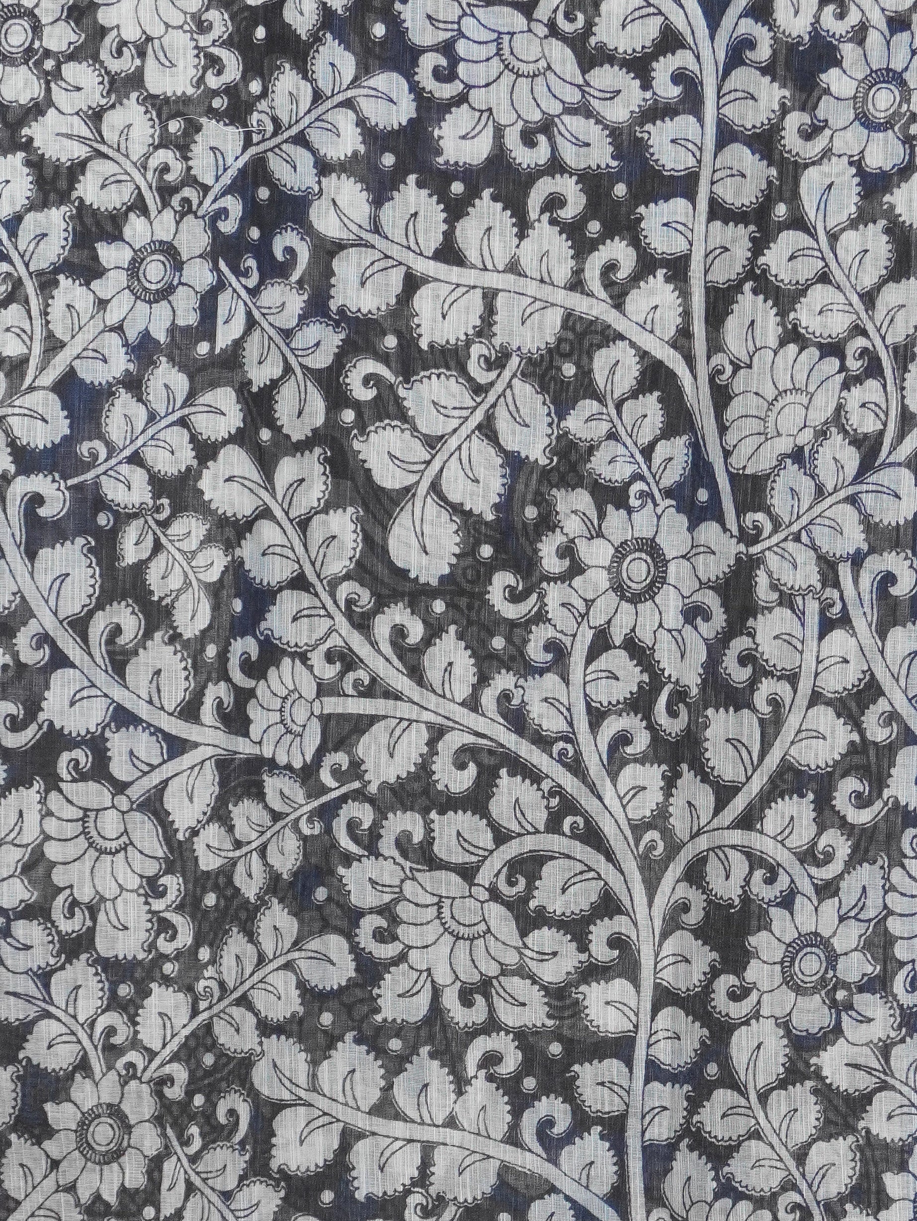 Linen Cotton Saree | TTDS3276