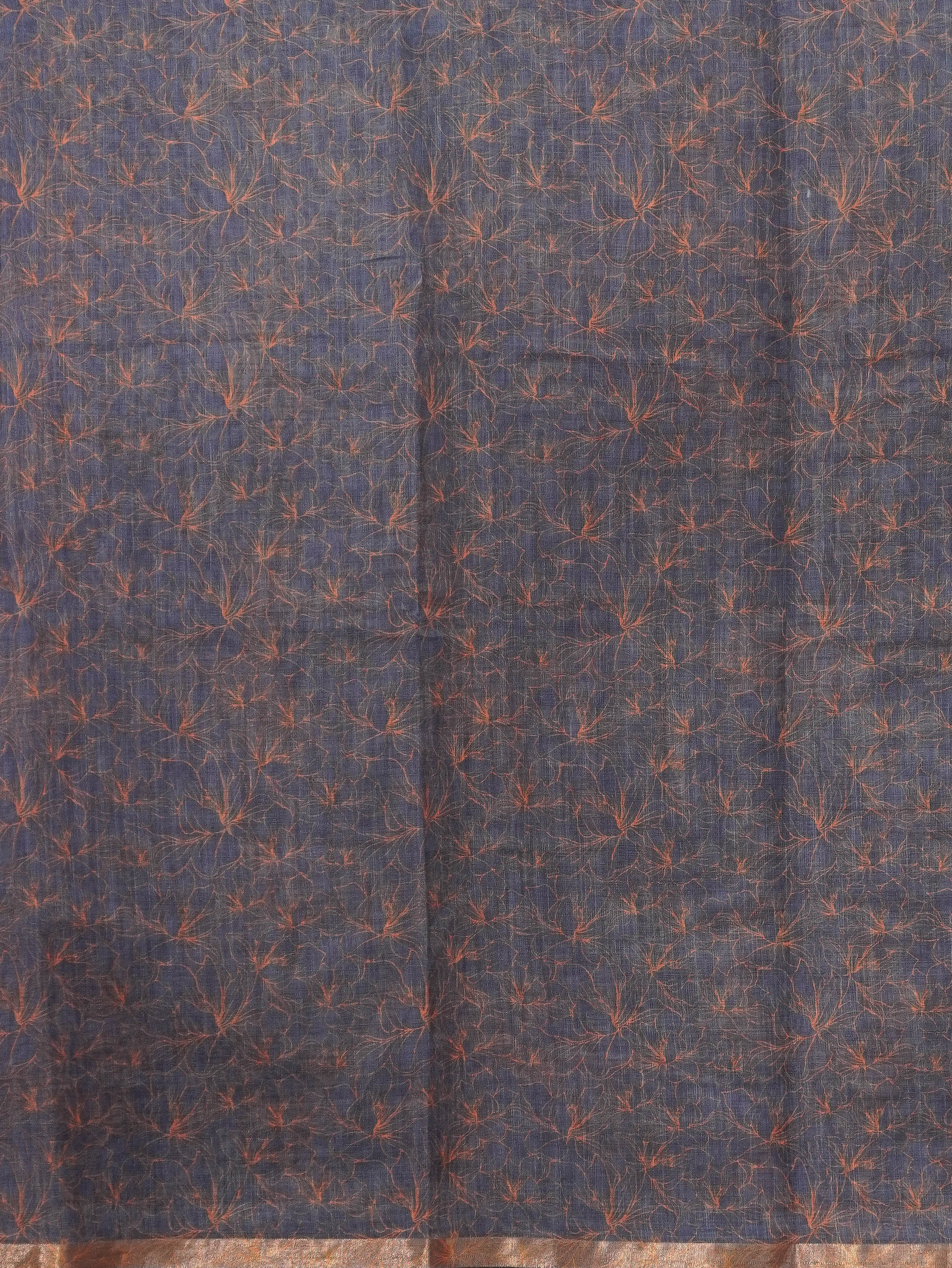 Linen Cotton Saree | TTDS3271