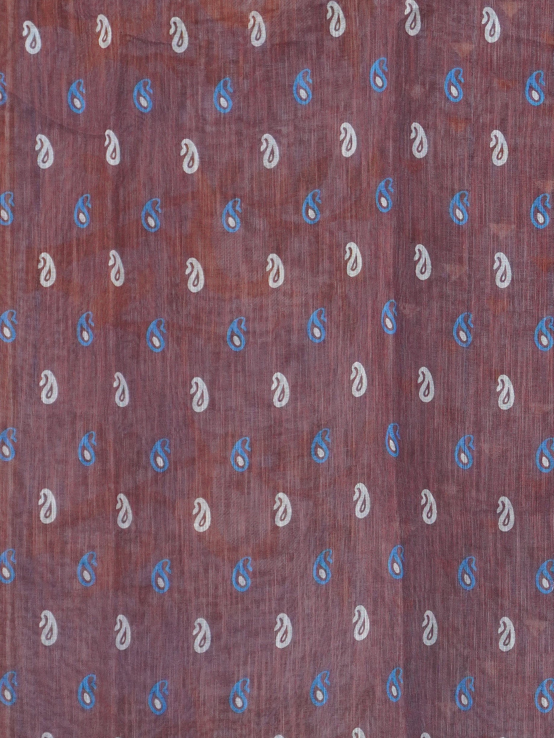 Linen Cotton Saree | TTDS3270