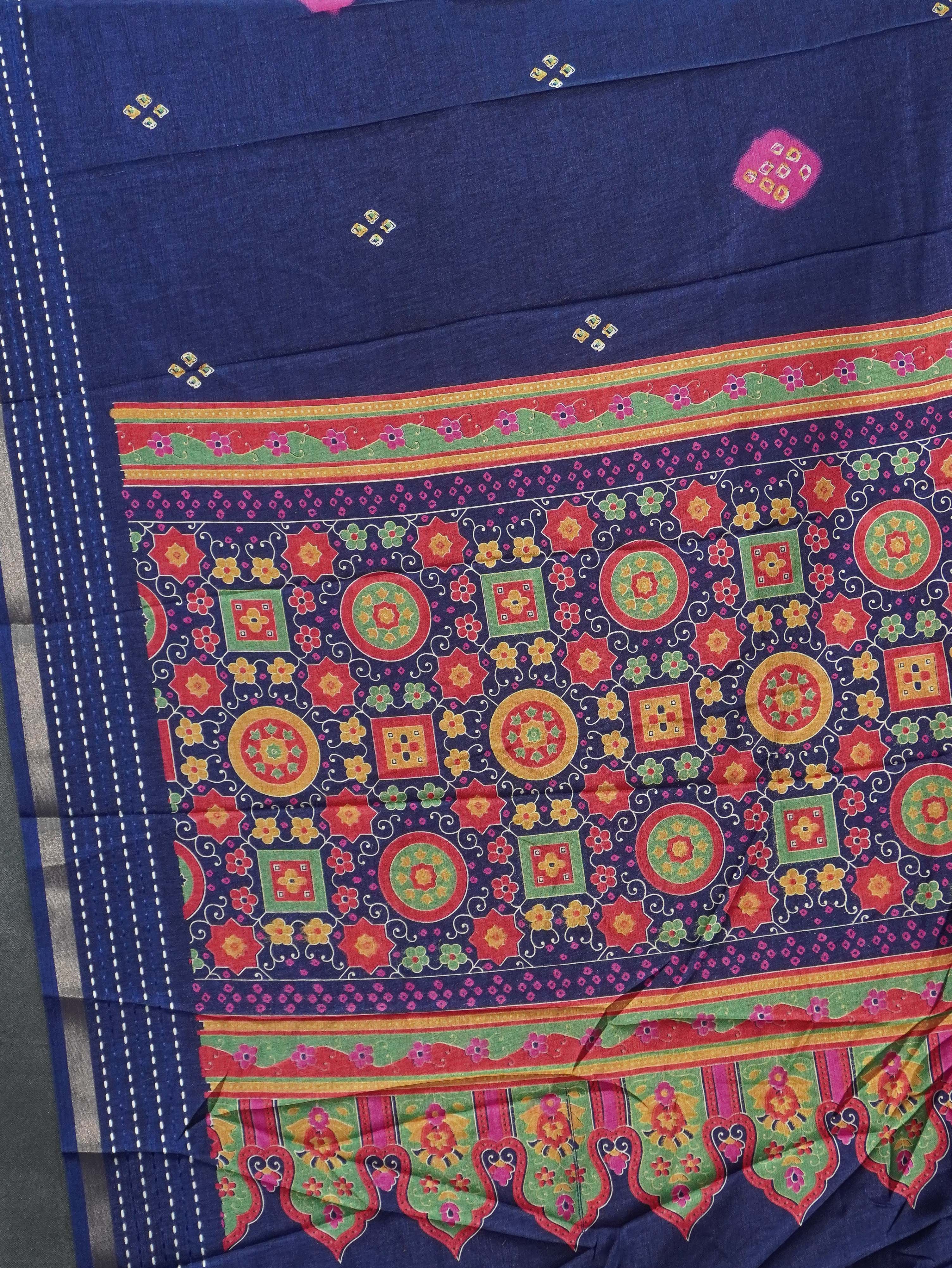 Printed Dola Saree | TTDS3274
