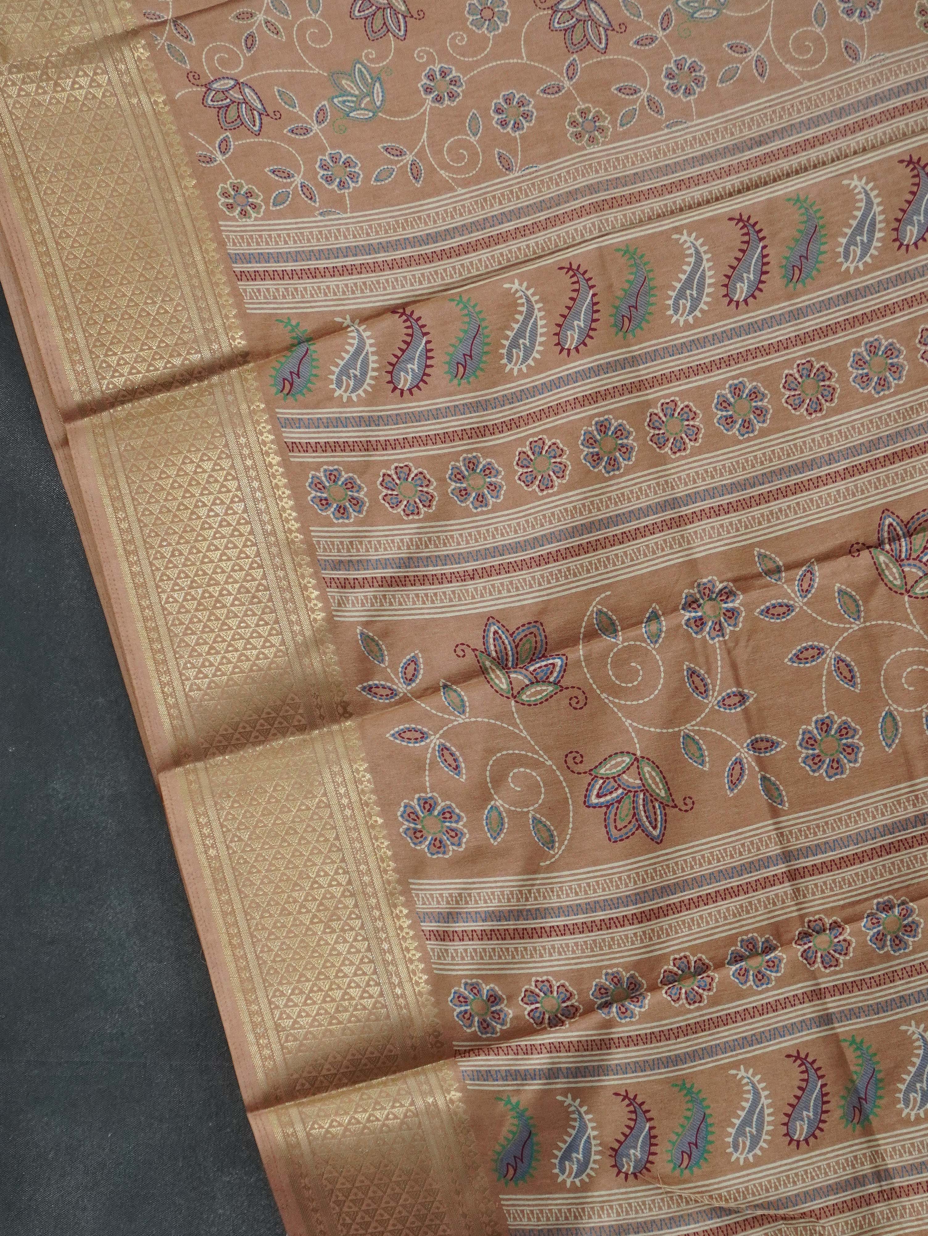 Printed Dola Saree | TTDS3259