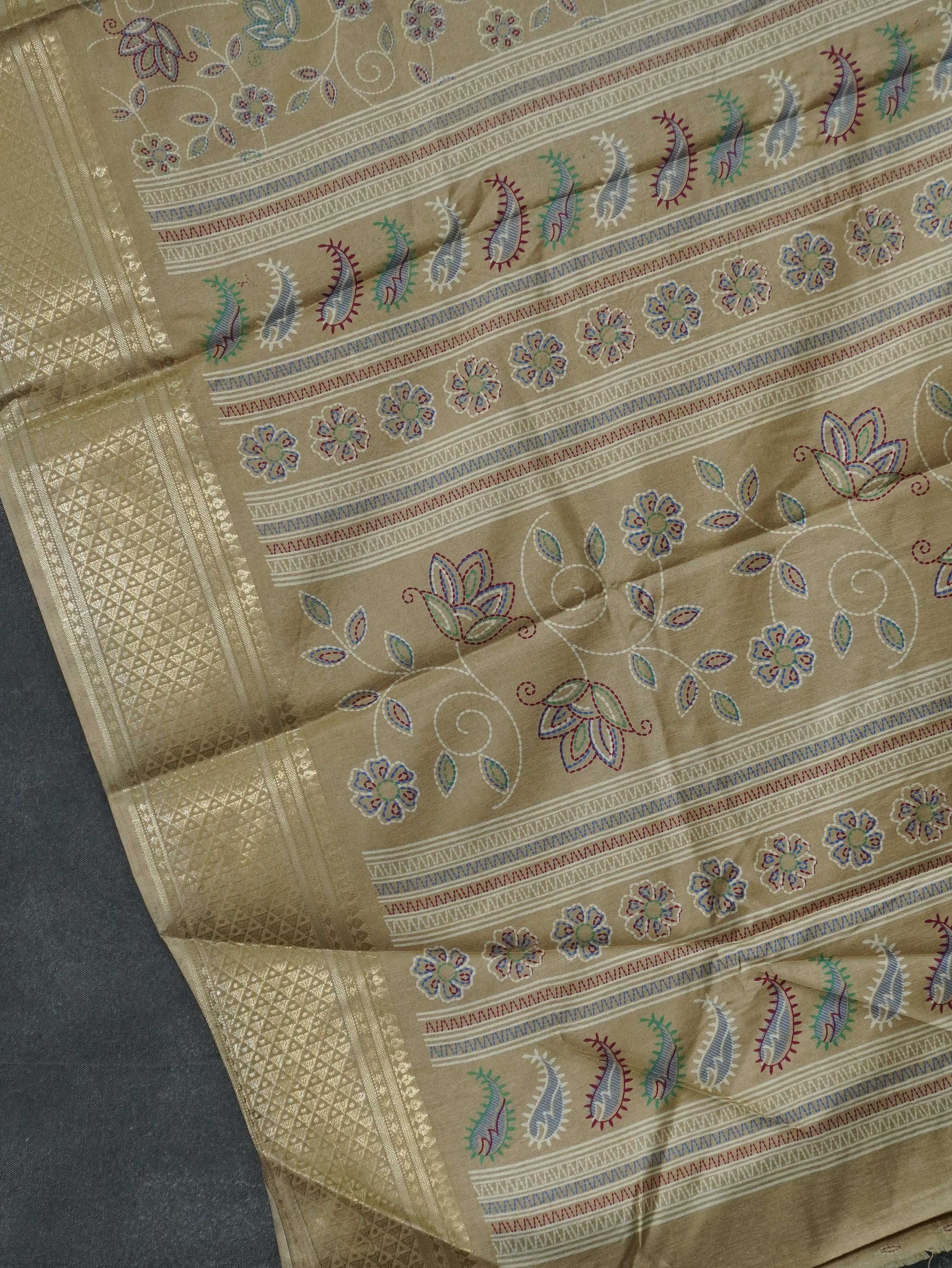 Printed Dola Saree | TTDS3259