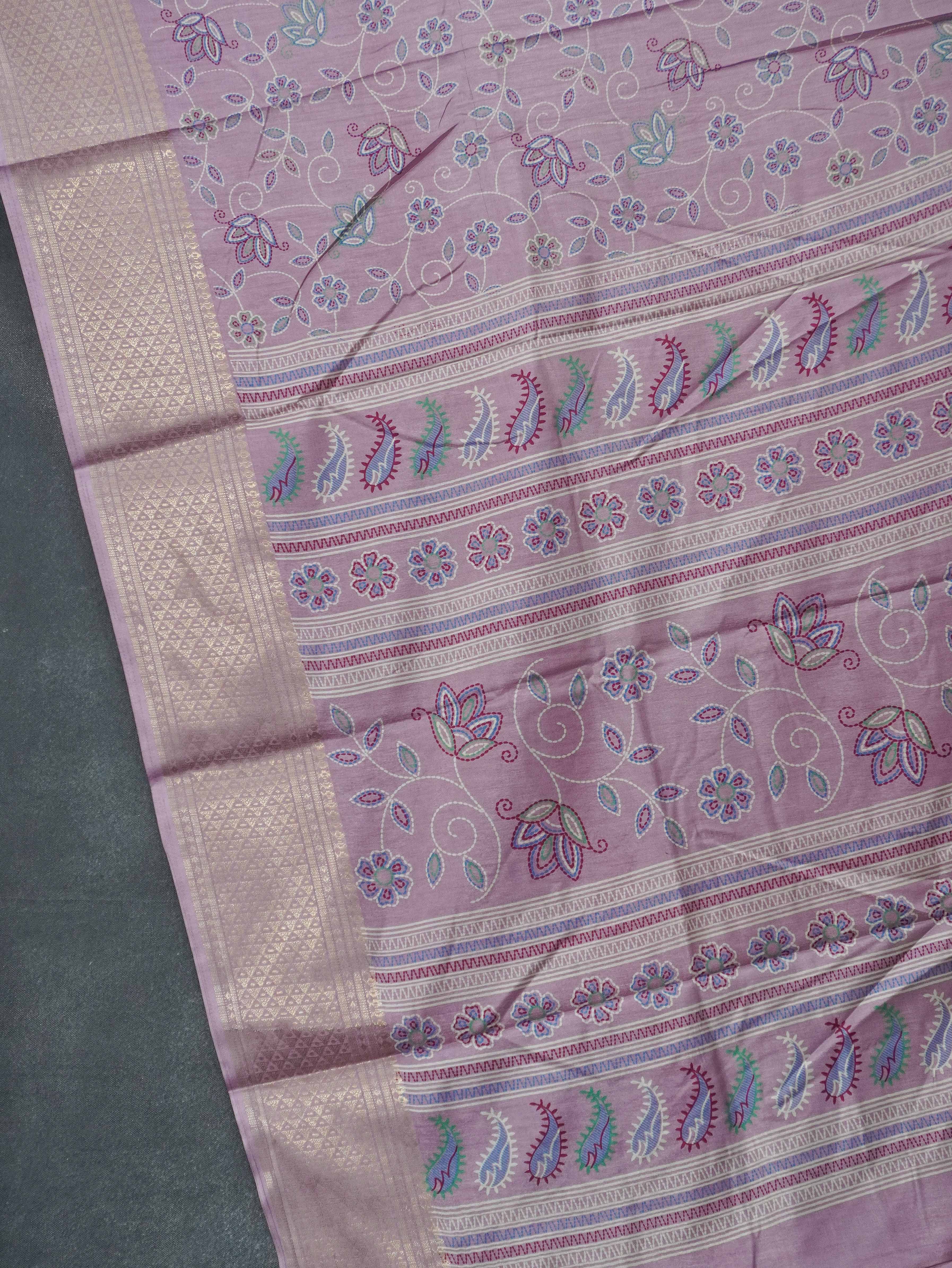 Printed Dola Saree | TTDS3259