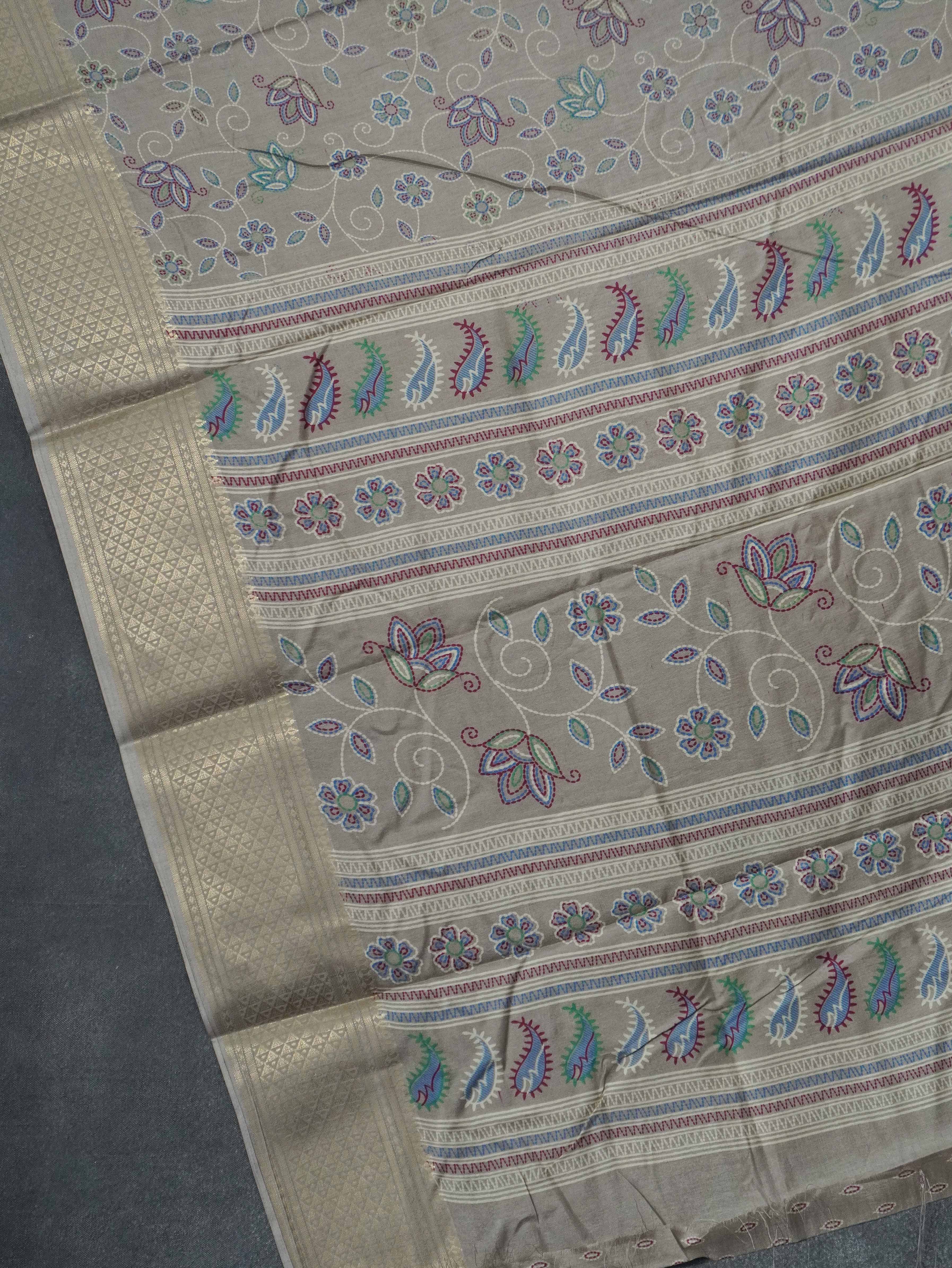 Printed Dola Saree | TTDS3259