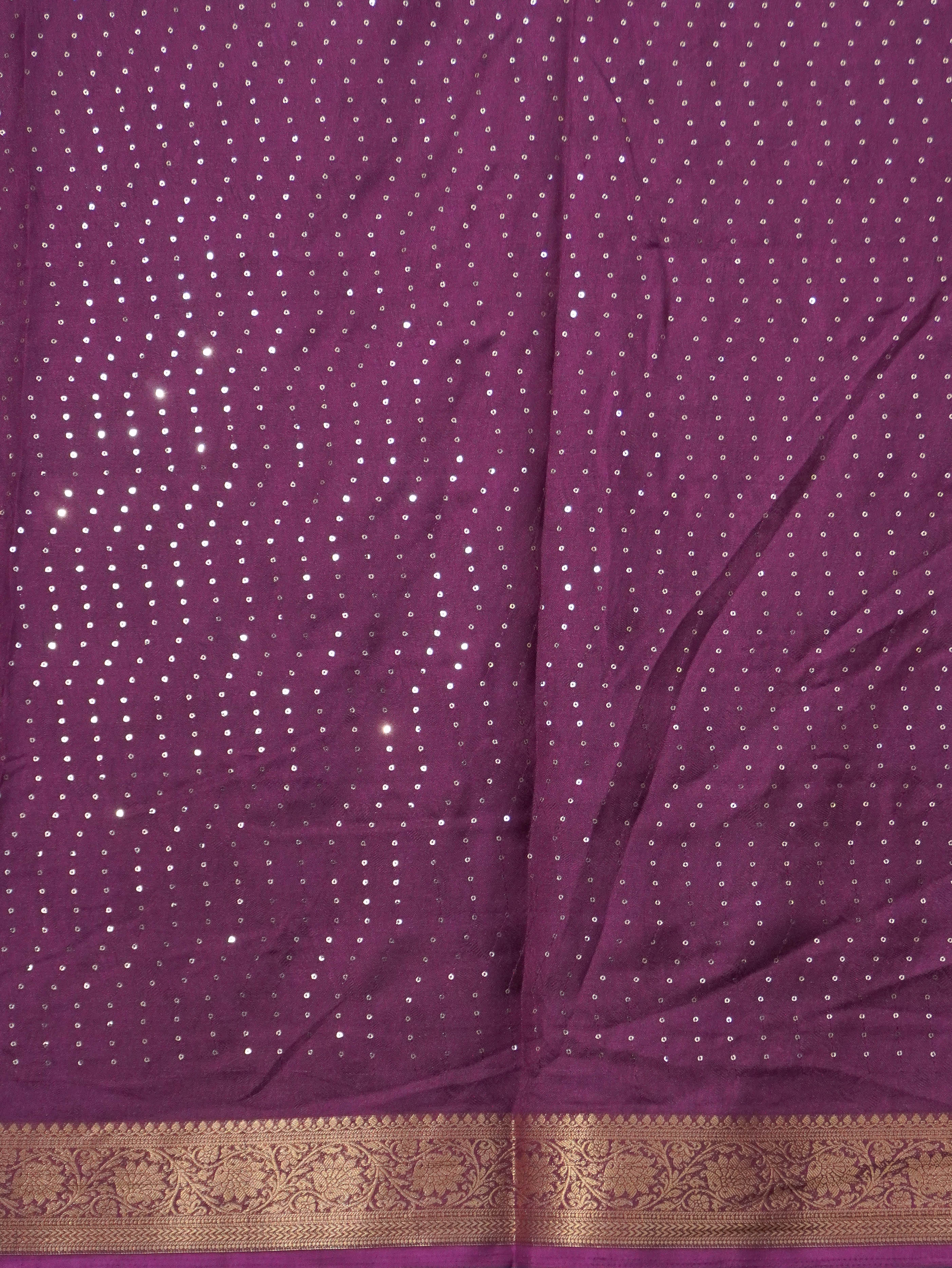 Printed Georgette Saree | TTDS3258
