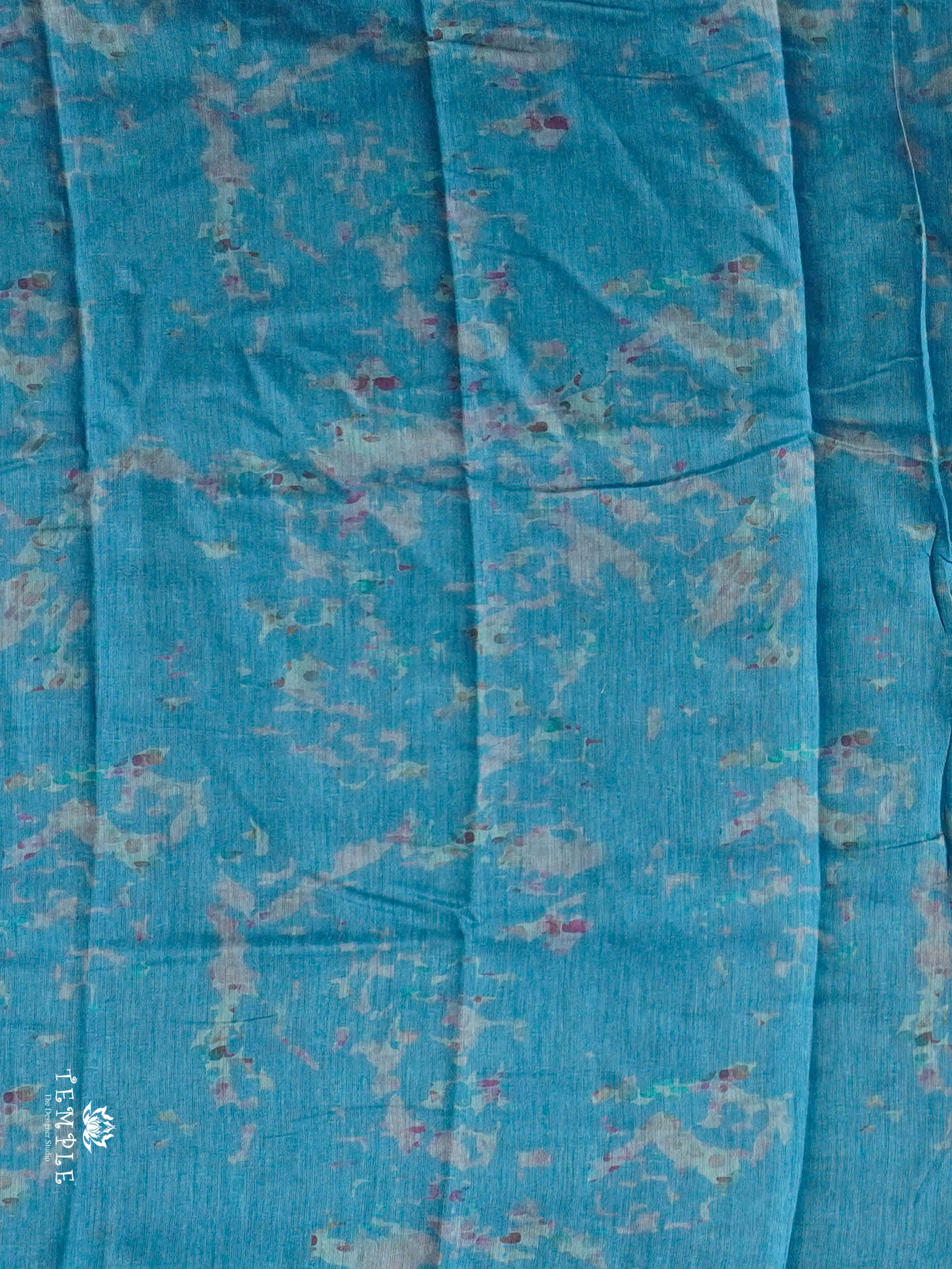 Floral Chanderi Cotton Saree | TTDS2843