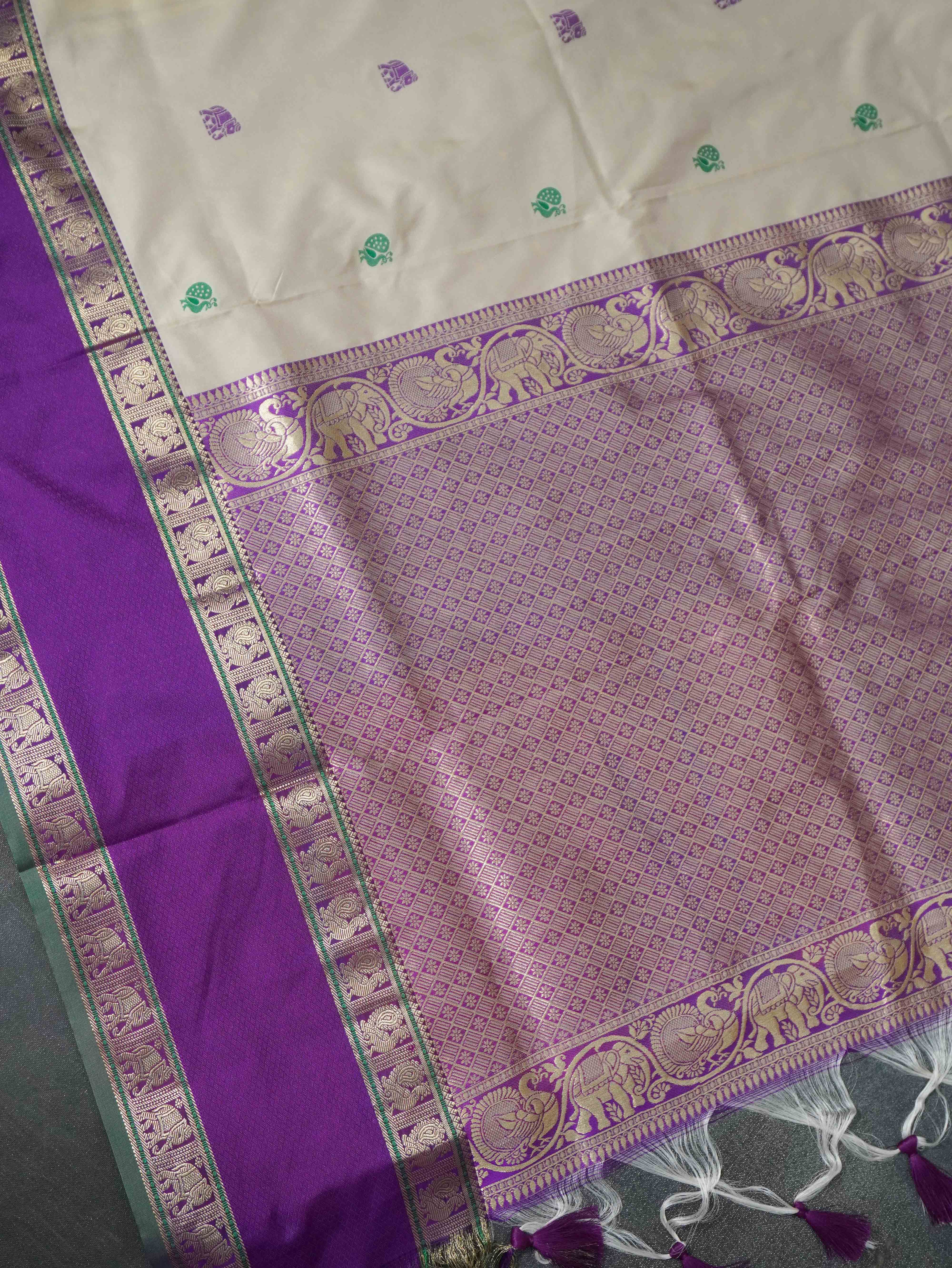 Semi Kanchi Silk Saree | TTDS3253 | PRE BOOKING
