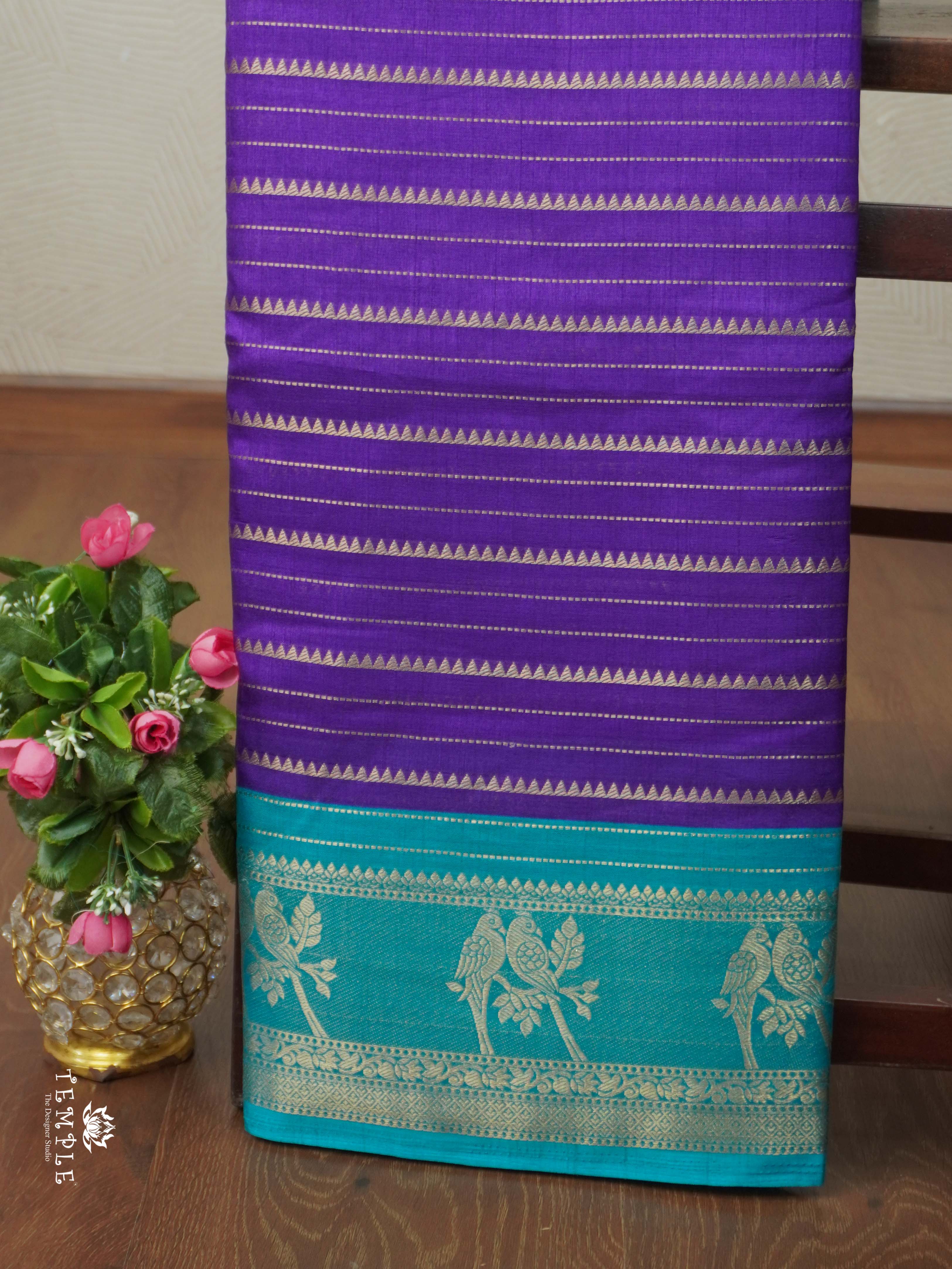 Semi Tussar Saree | TTDS2335