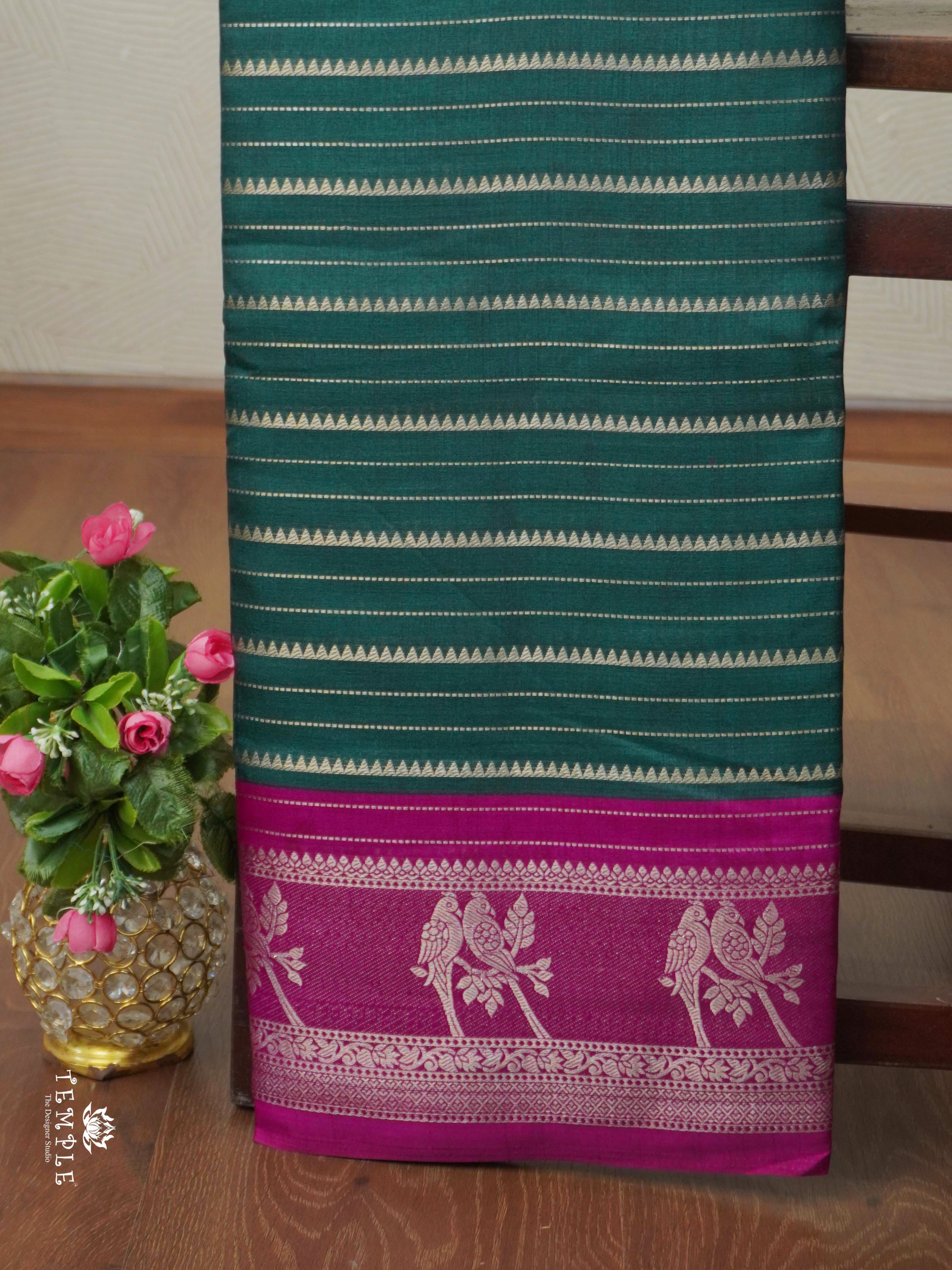 Semi Tussar Saree | TTDS2335