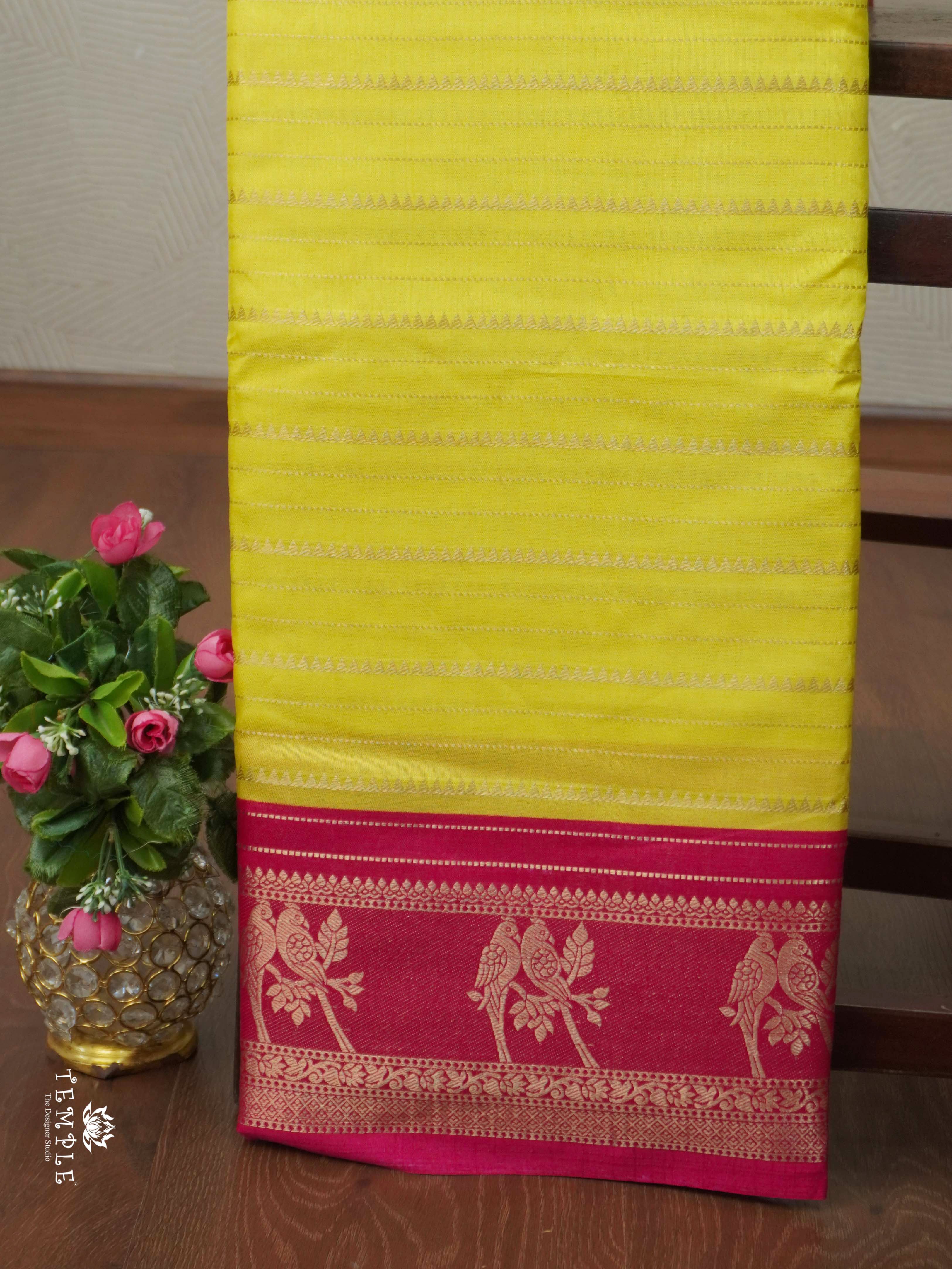 Semi Tussar Saree | TTDS2335