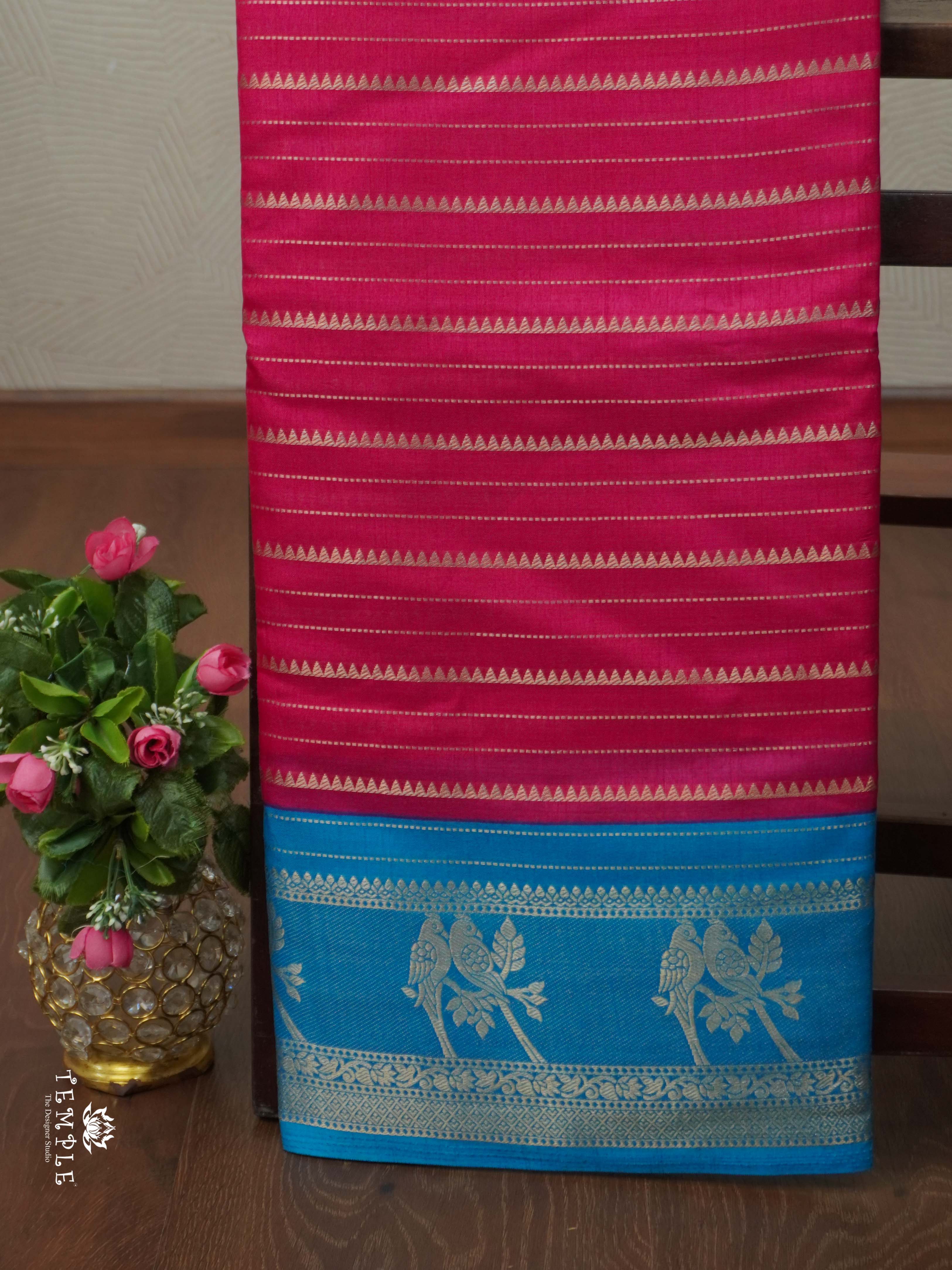 Semi Tussar Saree | TTDS2335