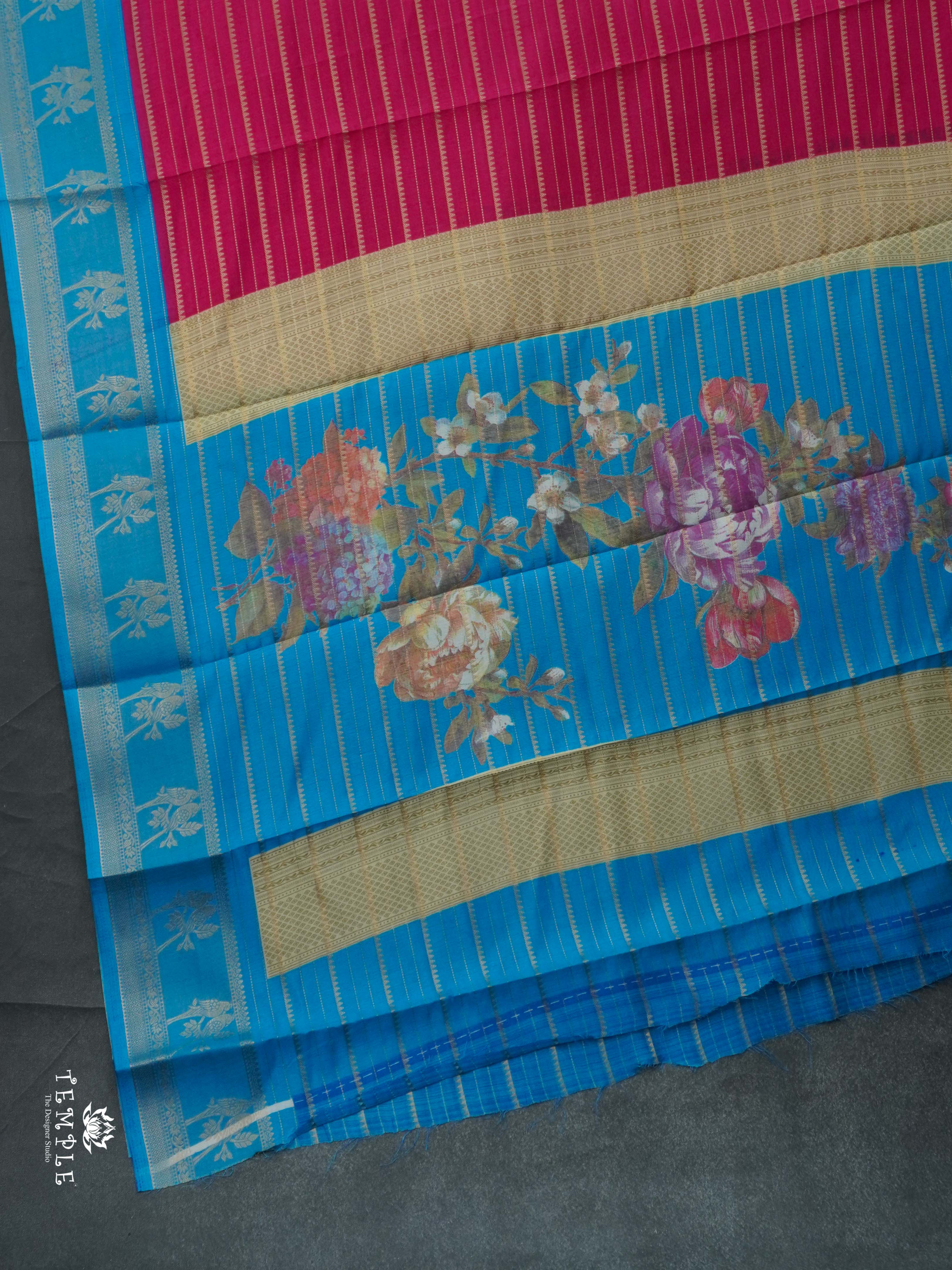 Semi Tussar Saree | TTDS2335