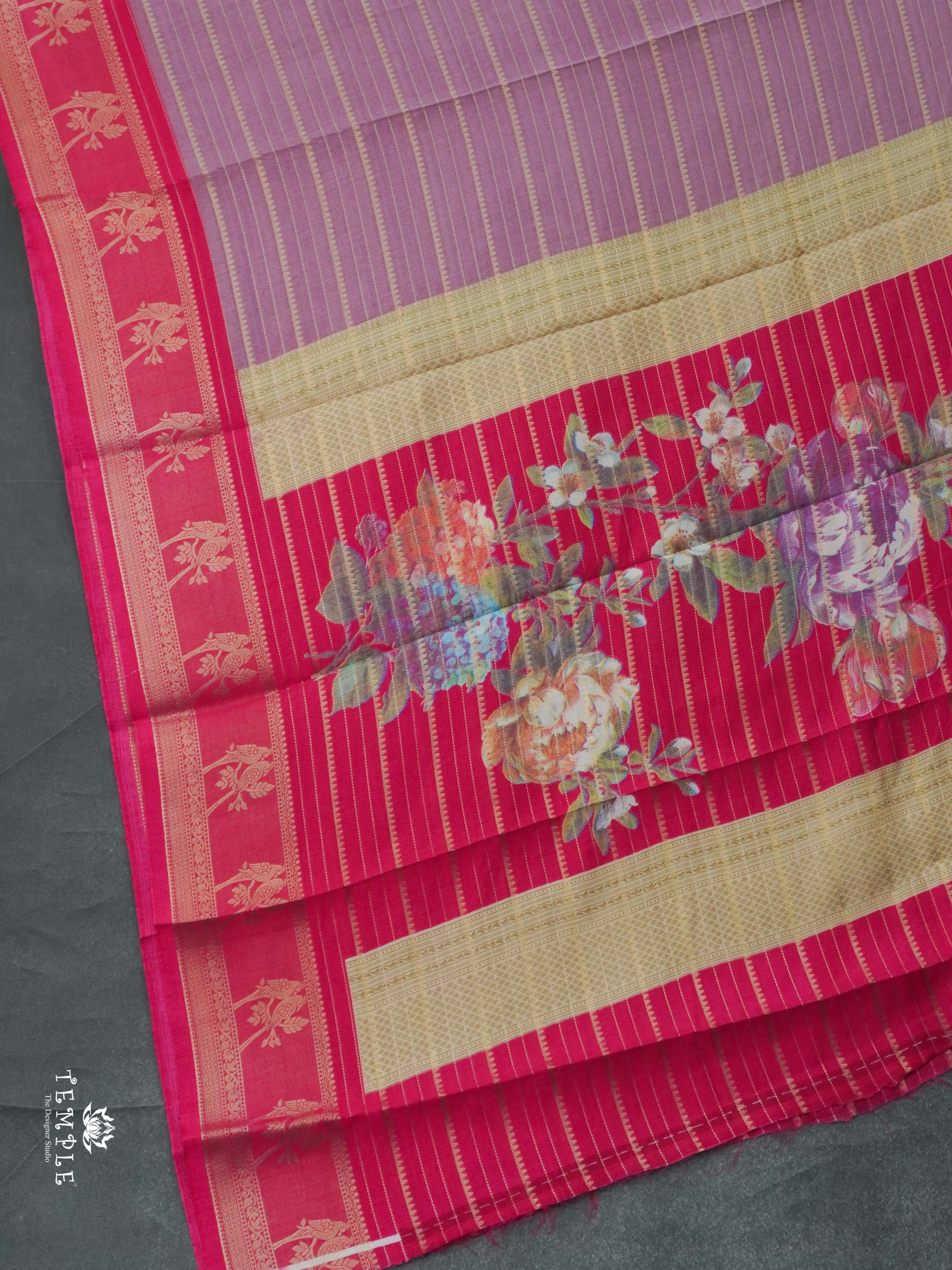 Semi Tussar Saree | TTDS2335