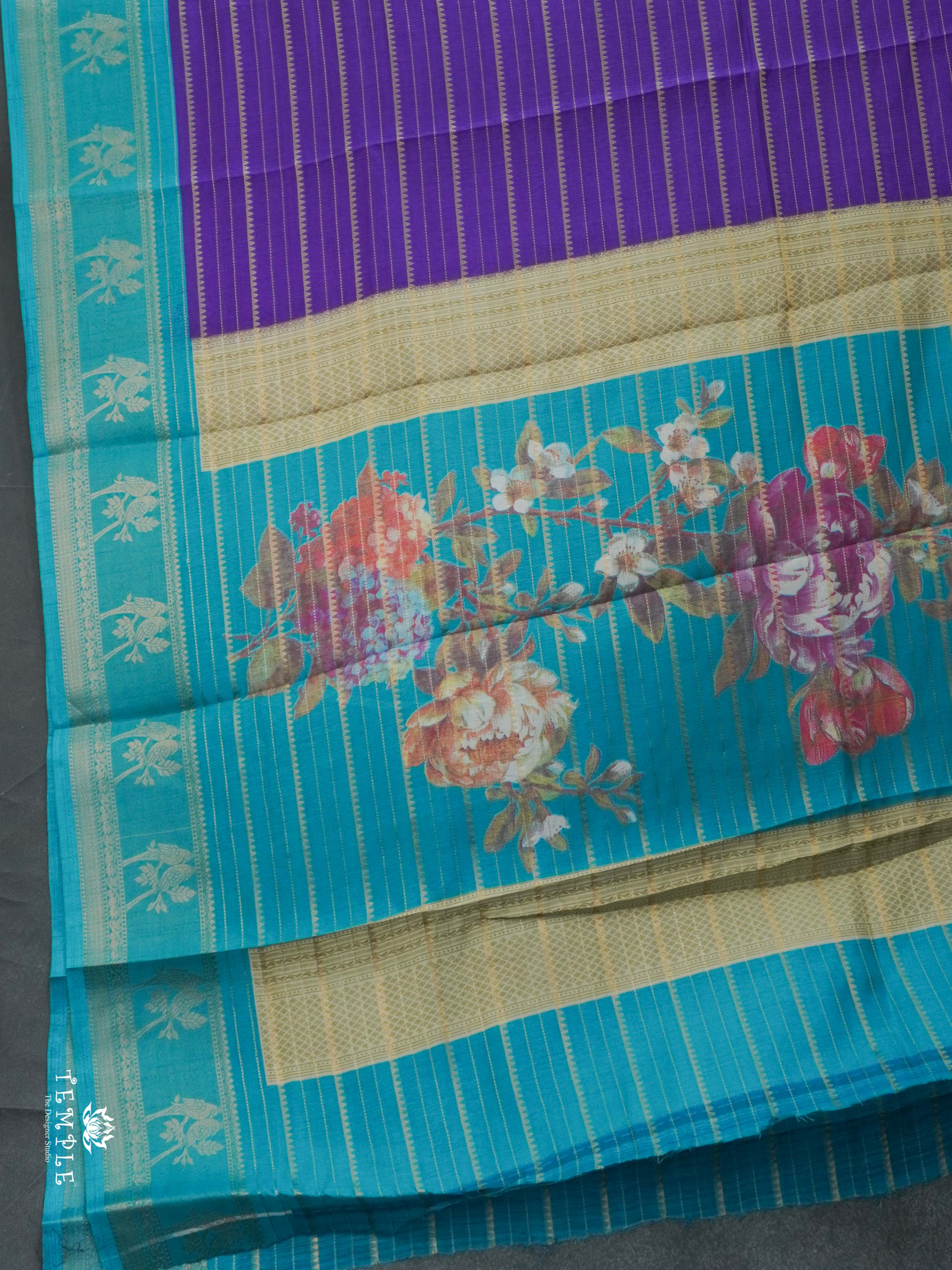 Semi Tussar Saree | TTDS2335