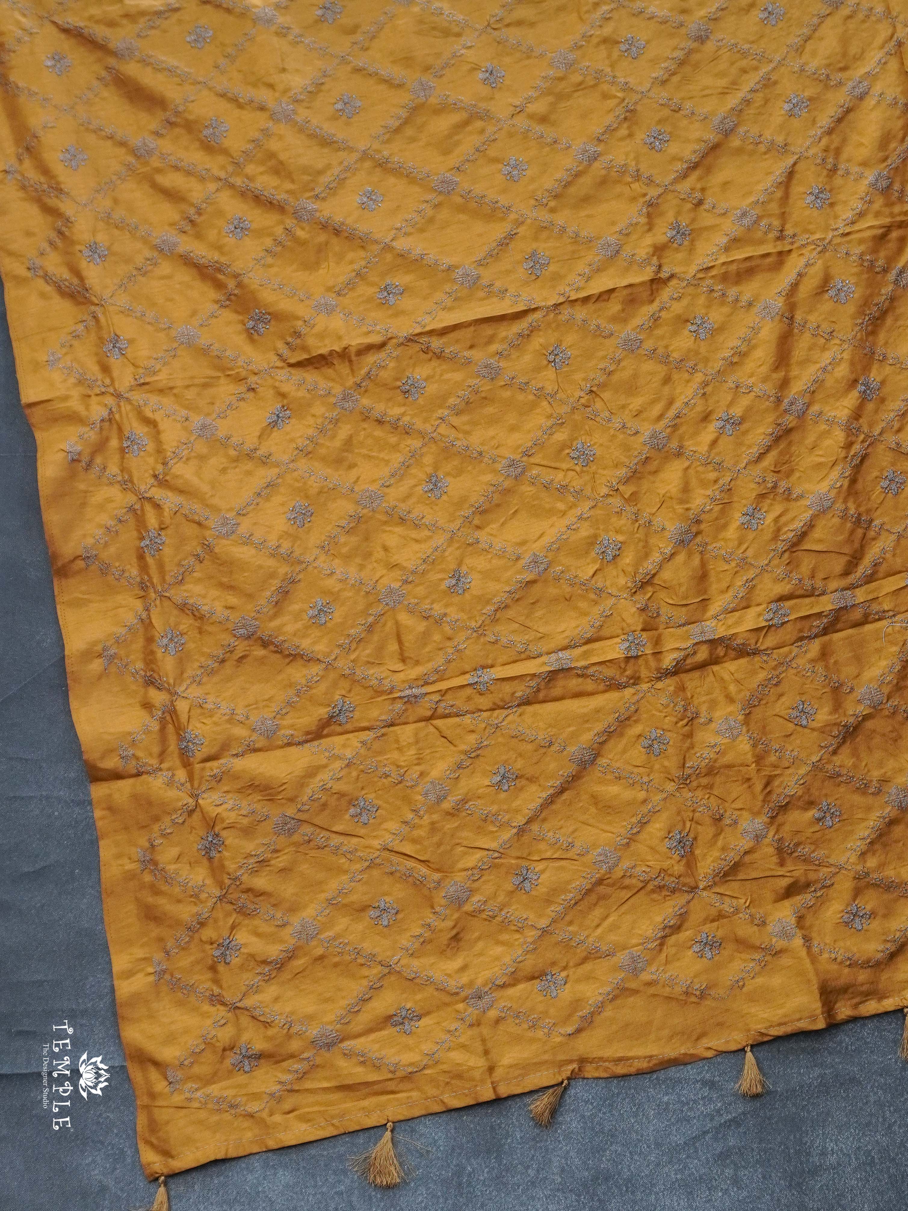 Matka Silk Saree With Zari Work | TTDS2357