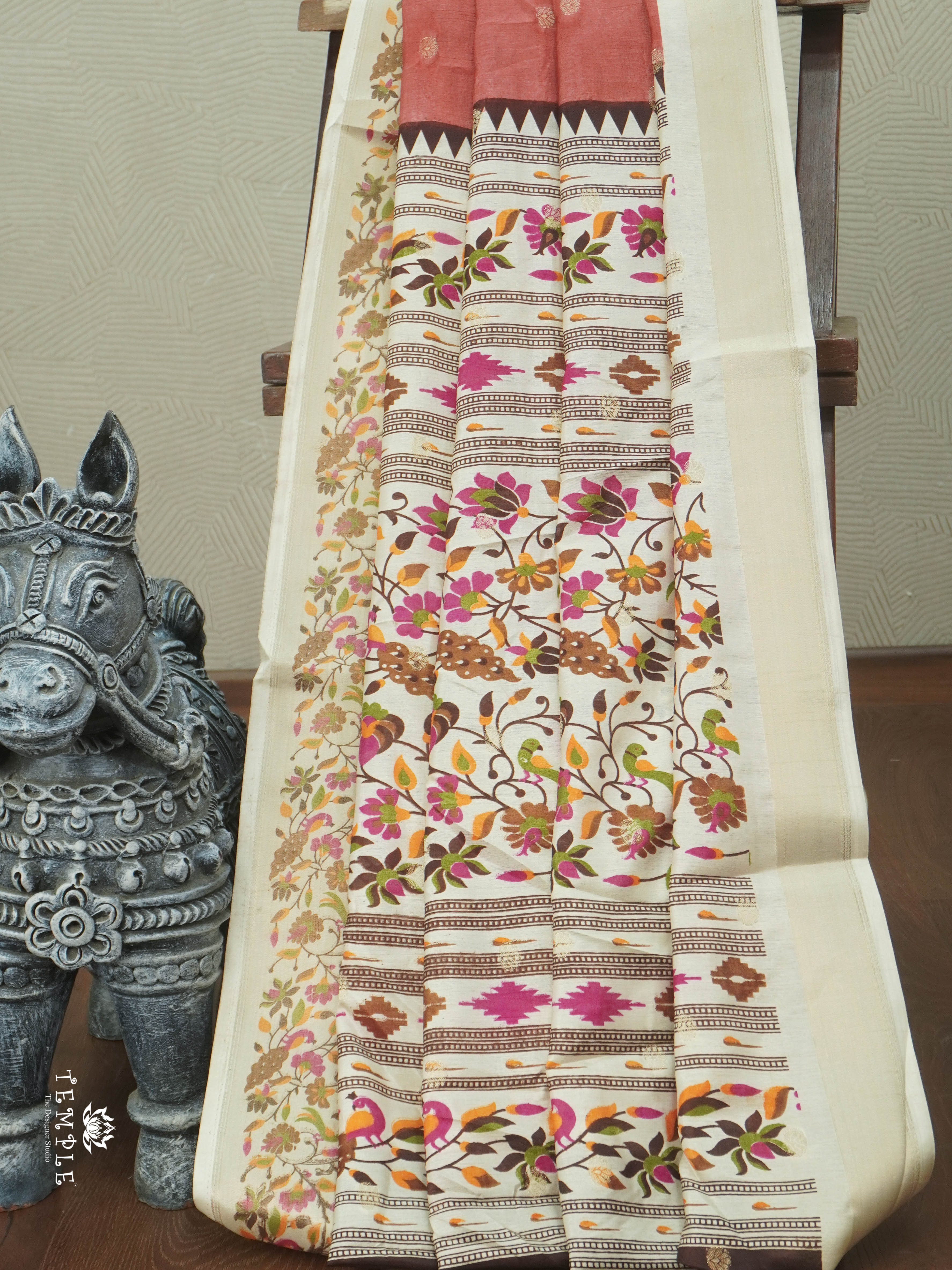 Warm Silk Saree | TTDS2856