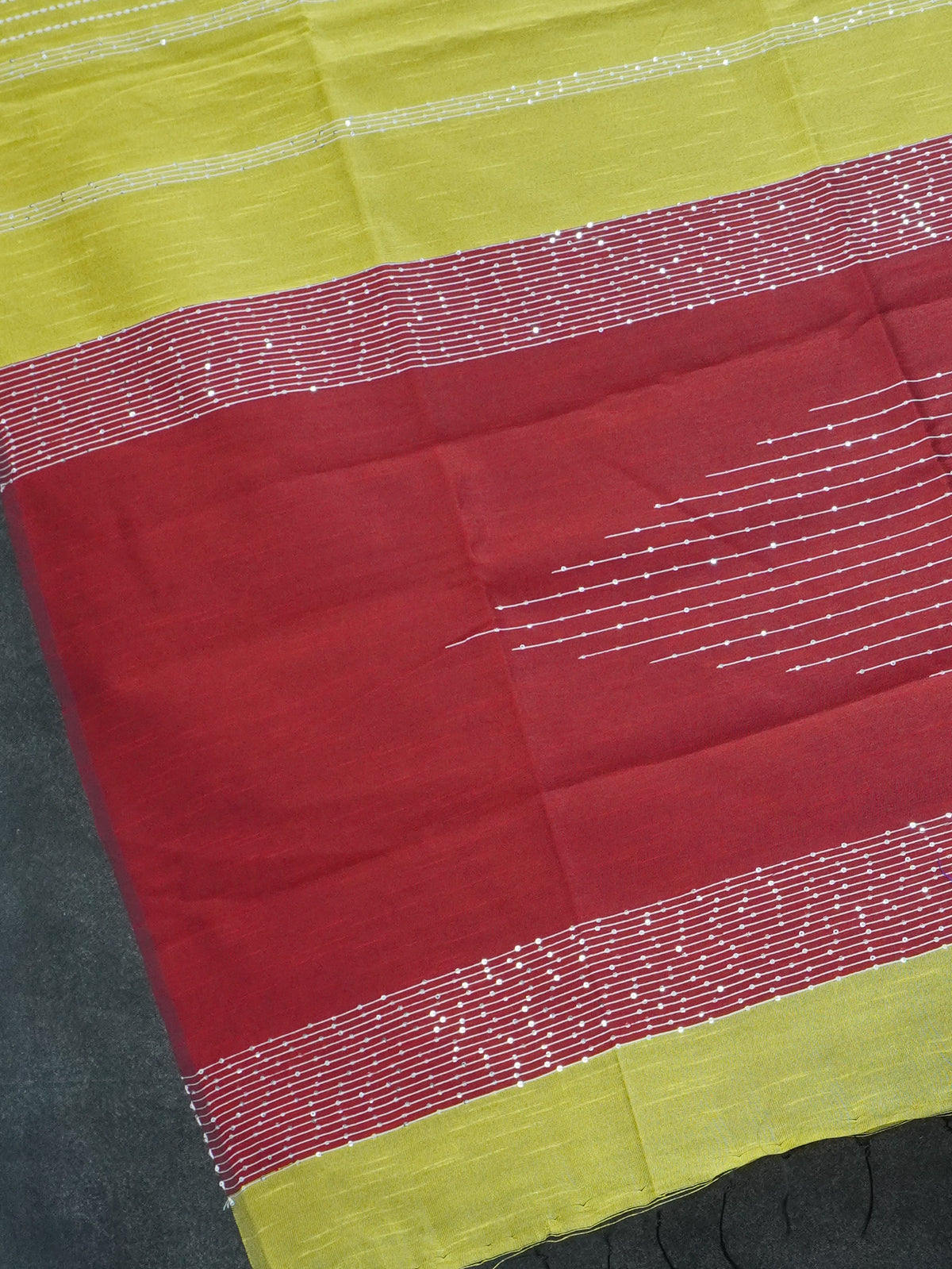 Raw Silk Saree with sequins Work | TTDS2100
