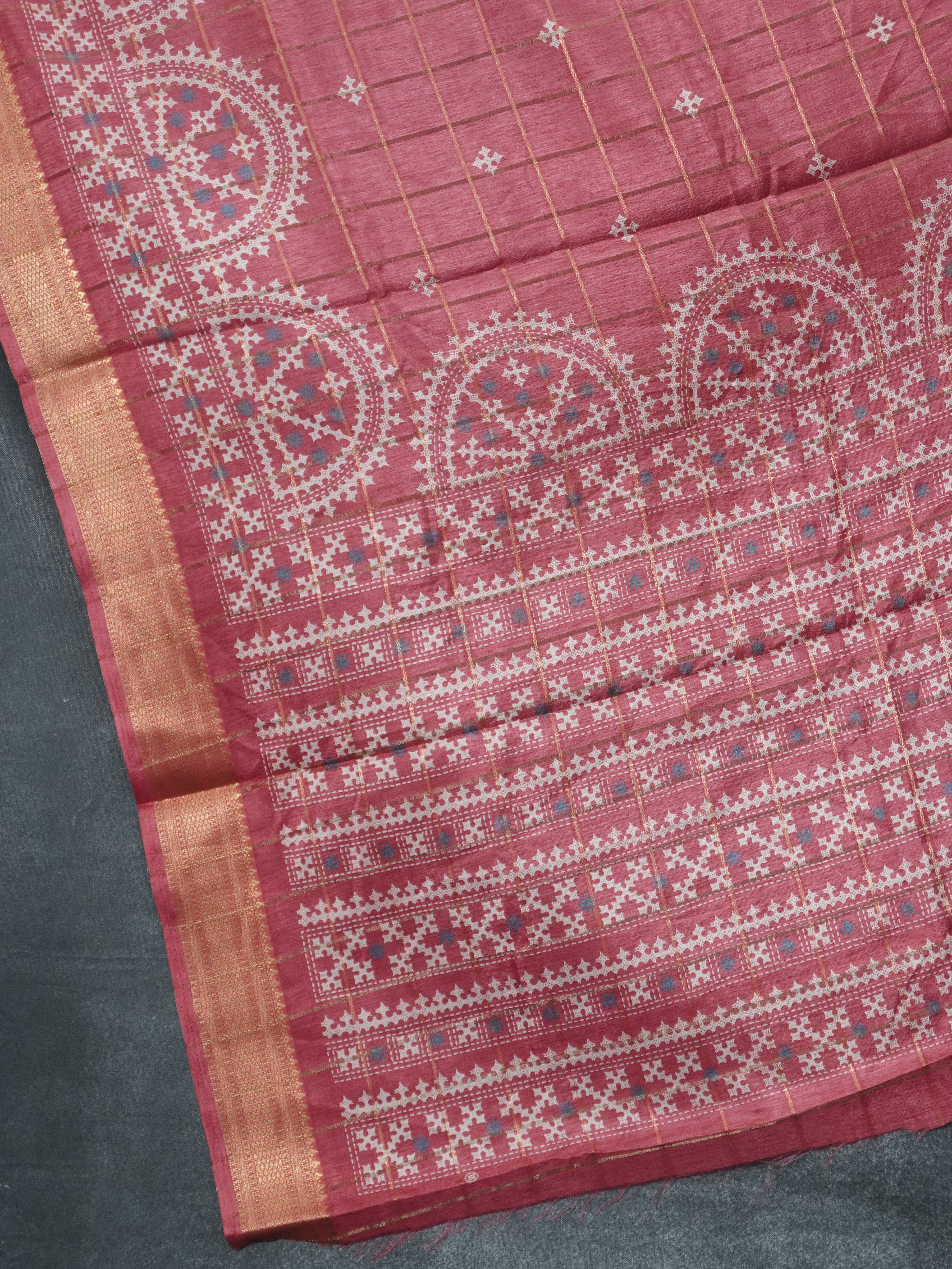 Printed Dola Saree | TTDS3262