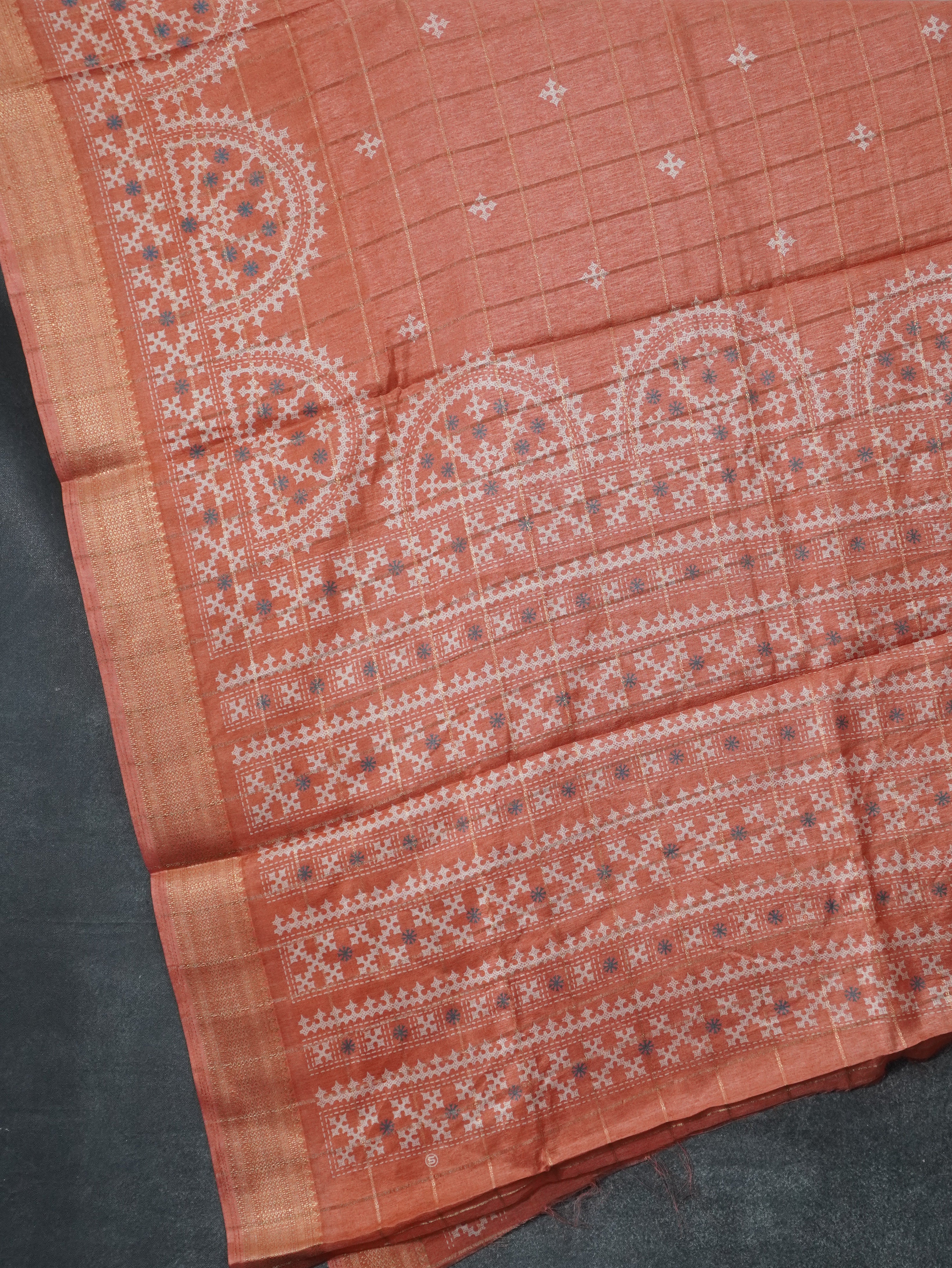 Printed Dola Saree | TTDS3262