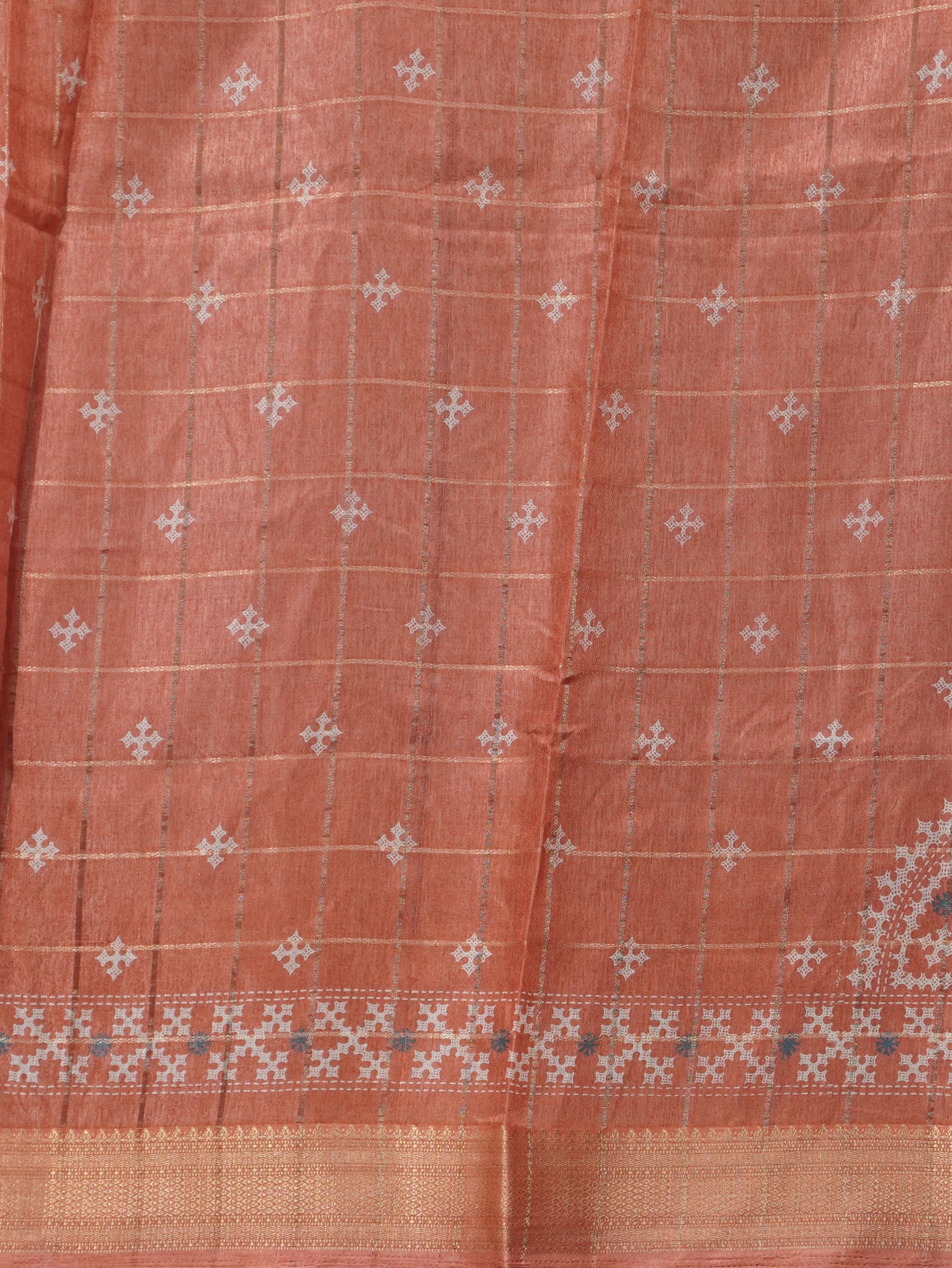 Printed Dola Saree | TTDS3262