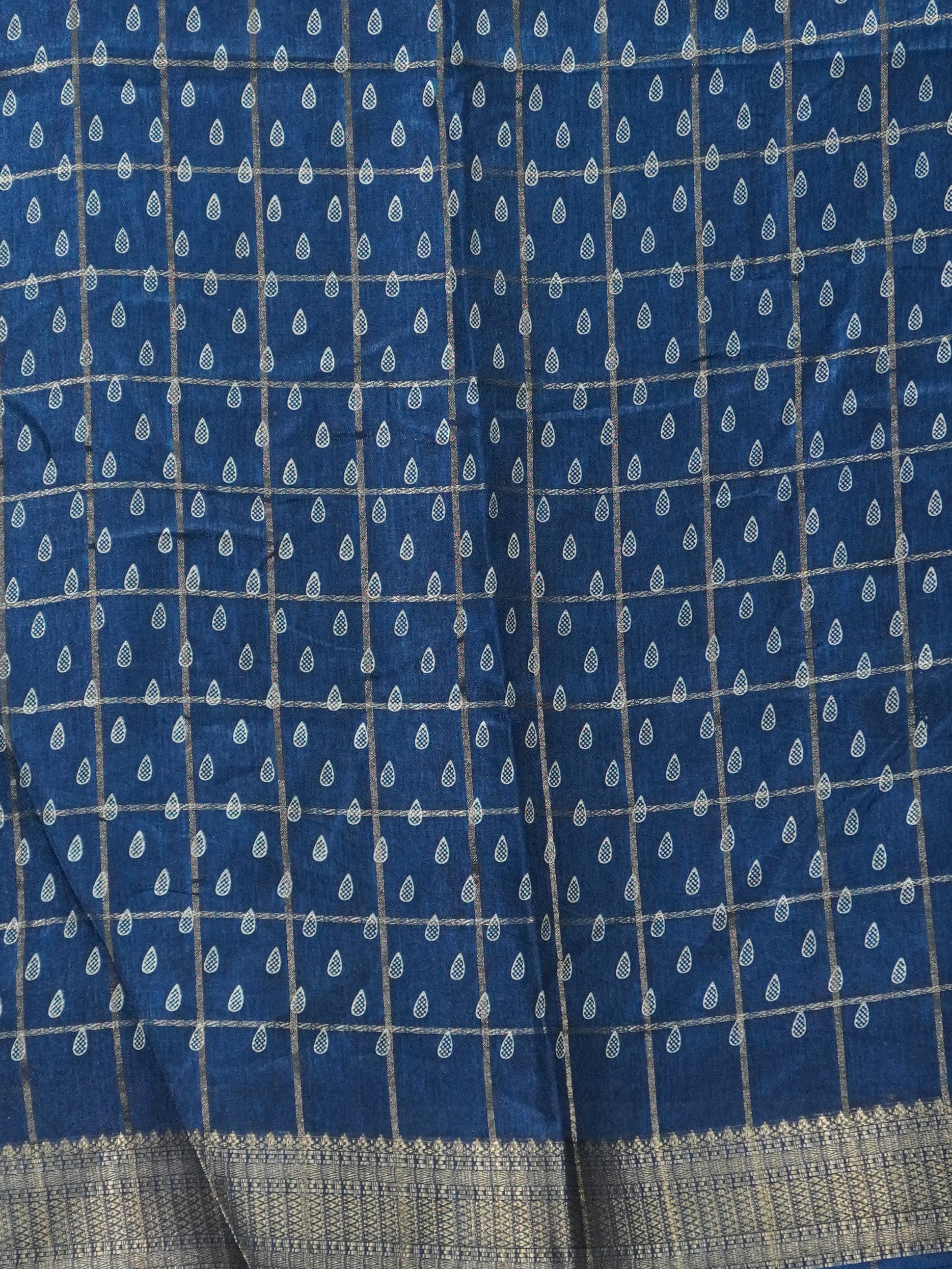 Linen Cotton Saree | TTDS3308